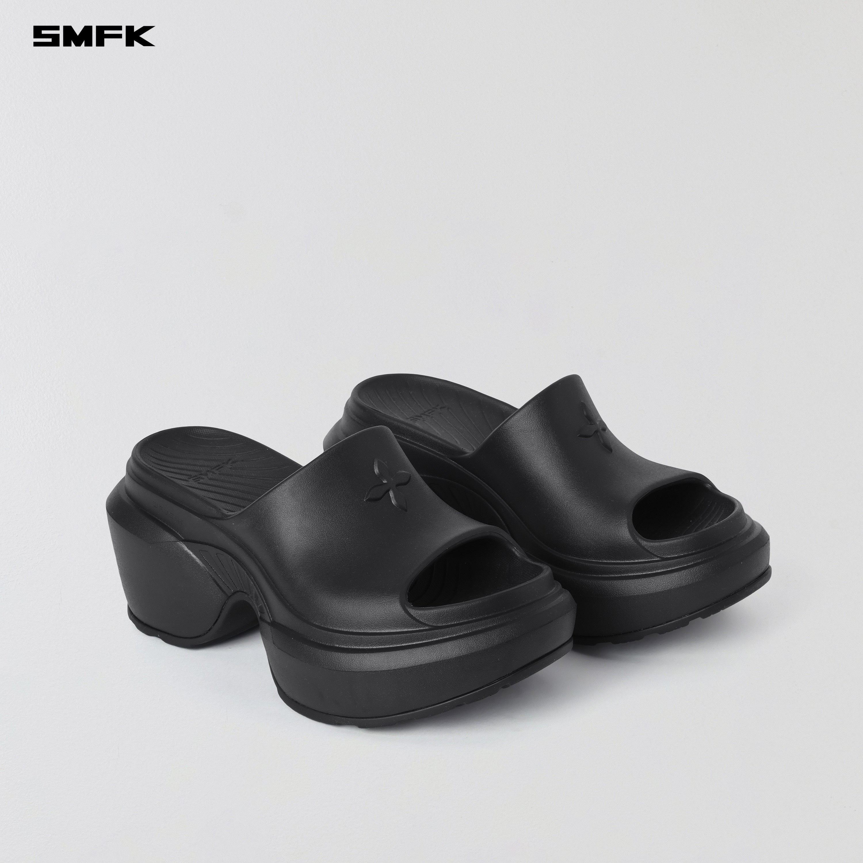 WAVE SLIPPER-H WILD BLACK