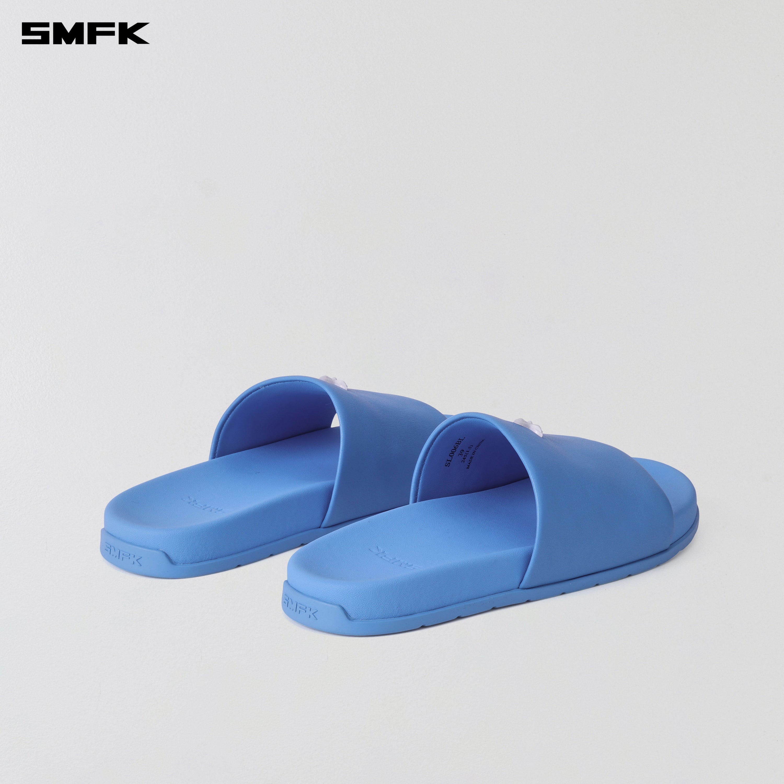COMPASS MODE-F LEATHER SLIPPER FANTASY BLUE