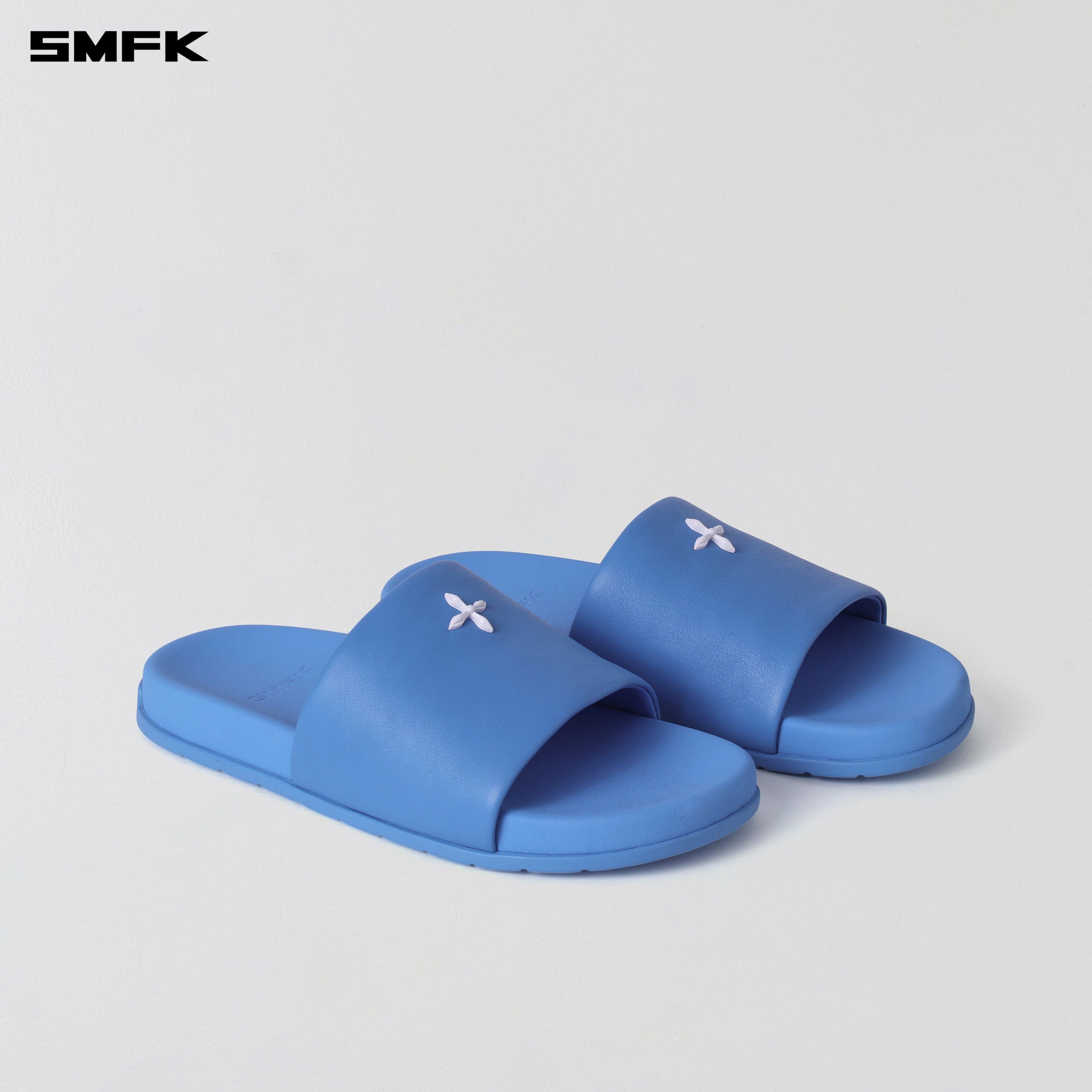 COMPASS MODE-F LEATHER SLIPPER FANTASY BLUE