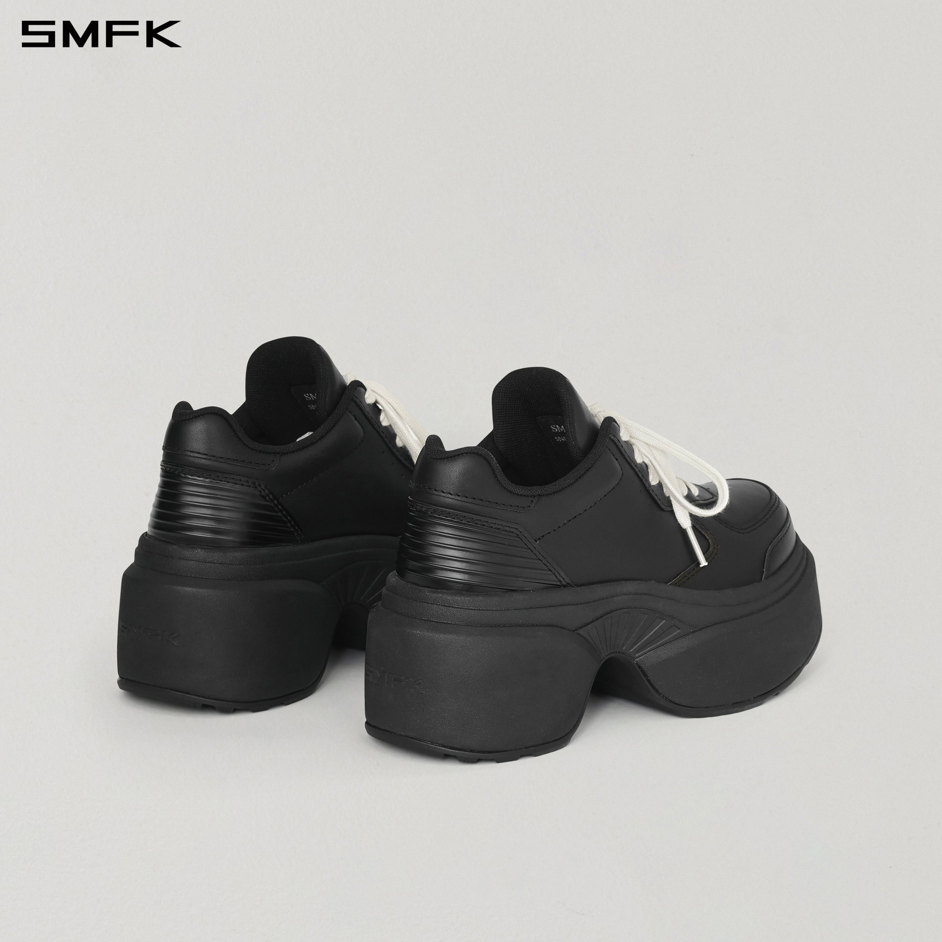 CORE-H CLASSIC LEATHER SPORTS SHOES/HIGH WILD BLACK