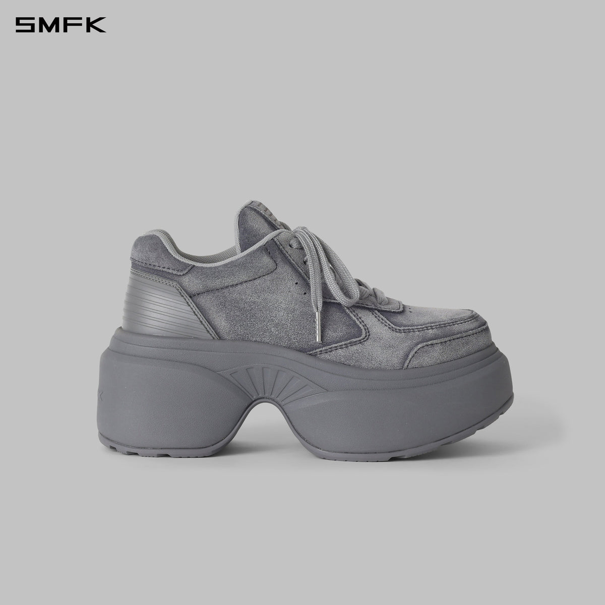 CORE-H CLASSIC LEATHER SPORTS SHOES/HIGH/W DUSTY GREY