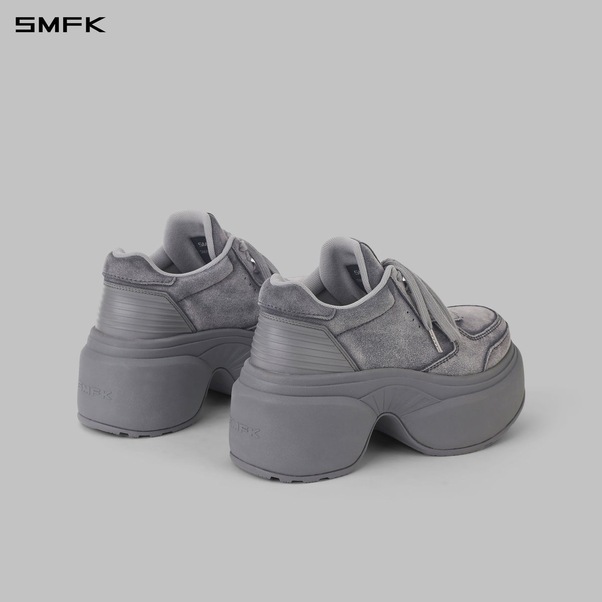 CORE-H CLASSIC LEATHER SPORTS SHOES/HIGH/W DUSTY GREY