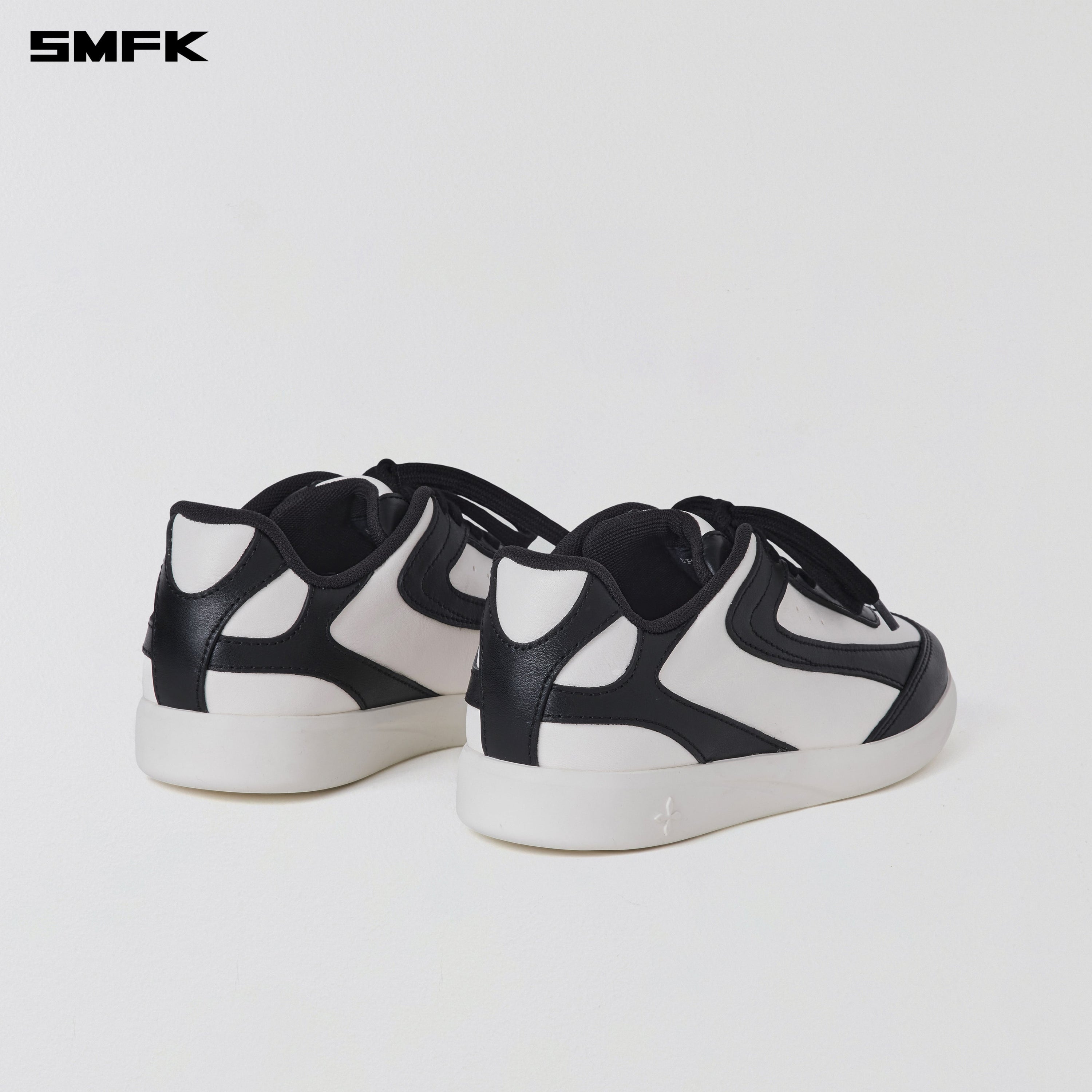 MIRAGE-S LEATHER MULTI SNEAKER BLACK WHITE