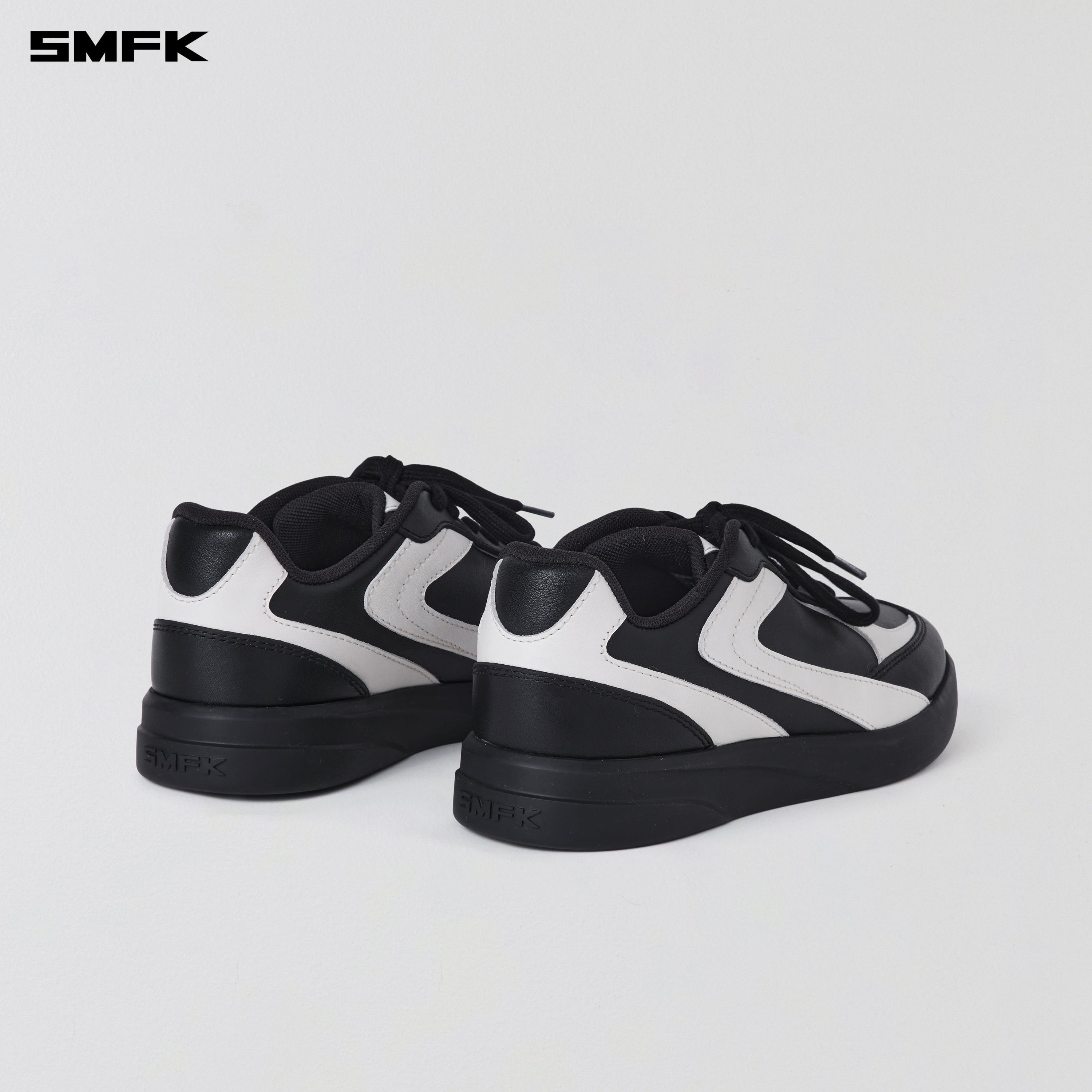 MIRAGE-W LEATHER MULTI SNEAKER BLACK WHITE