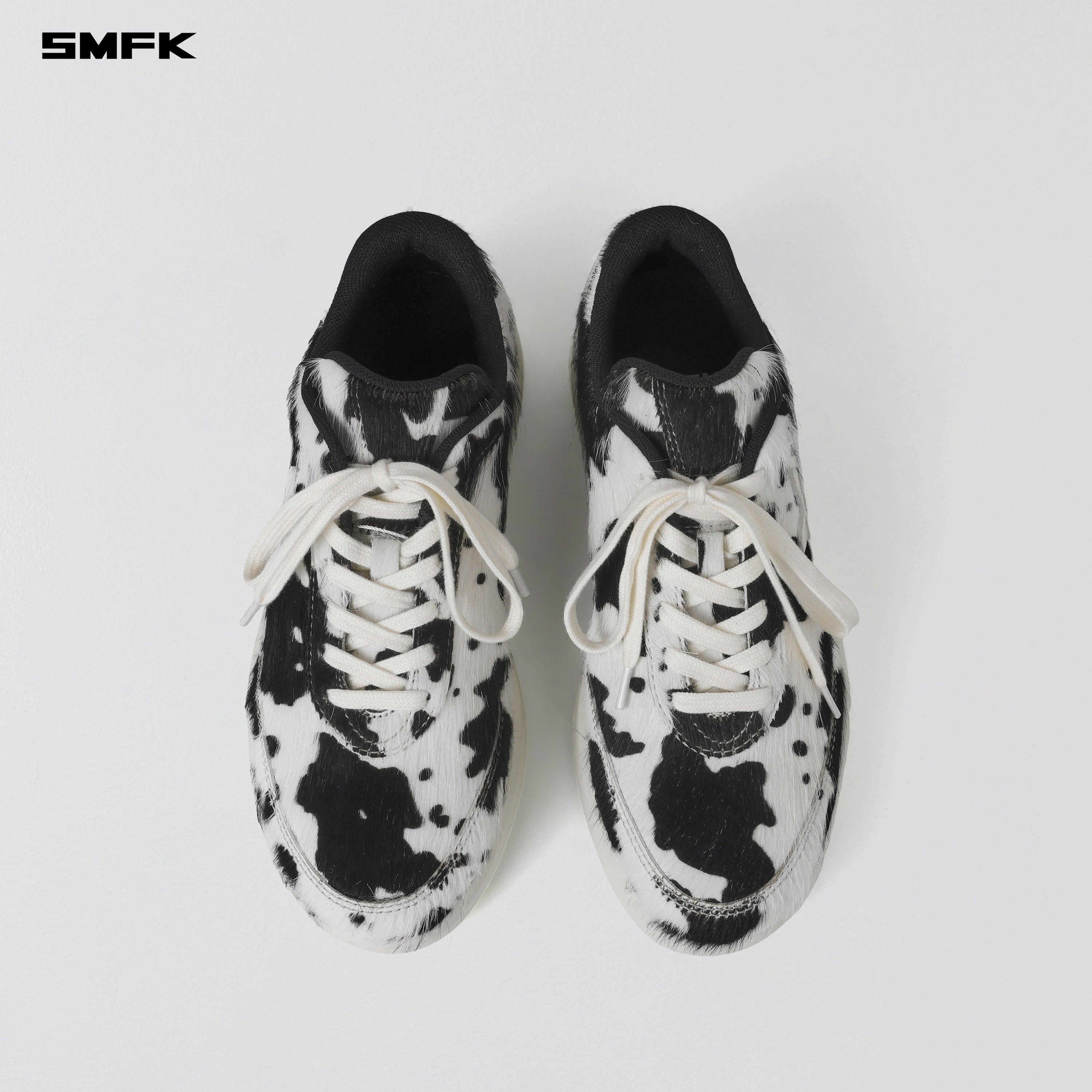 MIRAGE-W LEATHER MULTI SNEAKER BLACK WHITE
