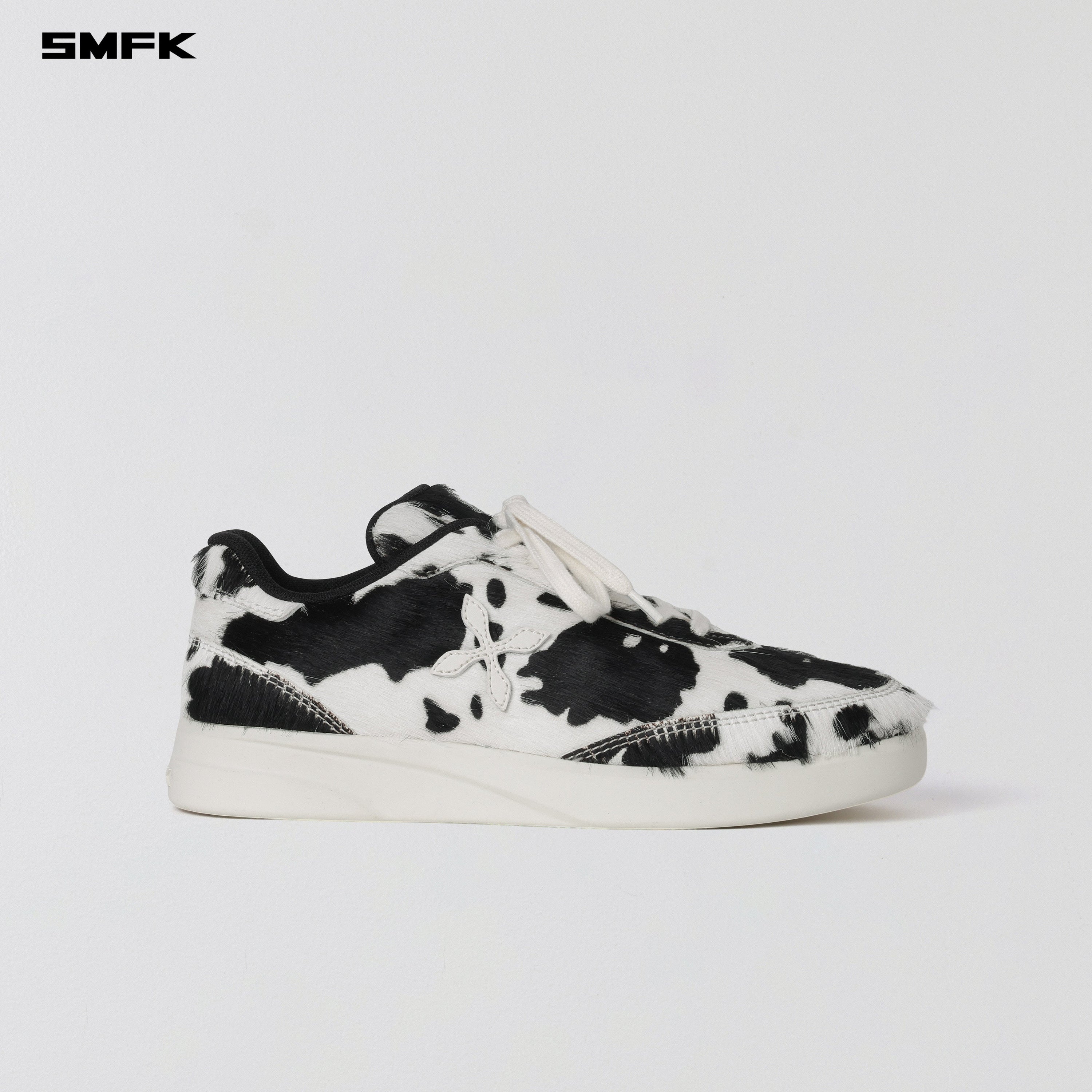 MIRAGE-W LEATHER MULTI SNEAKER BLACK WHITE