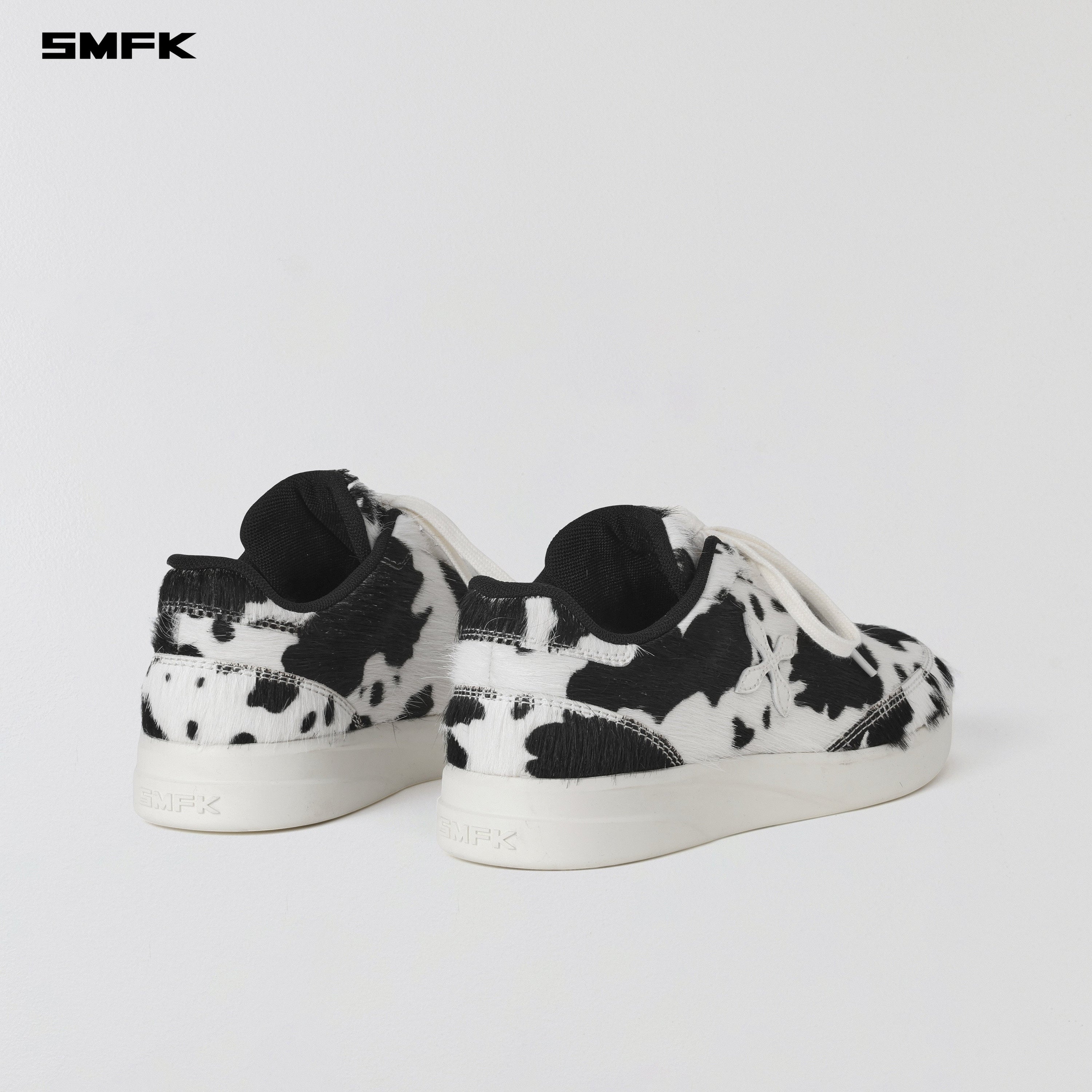 MIRAGE-W LEATHER MULTI SNEAKER BLACK WHITE