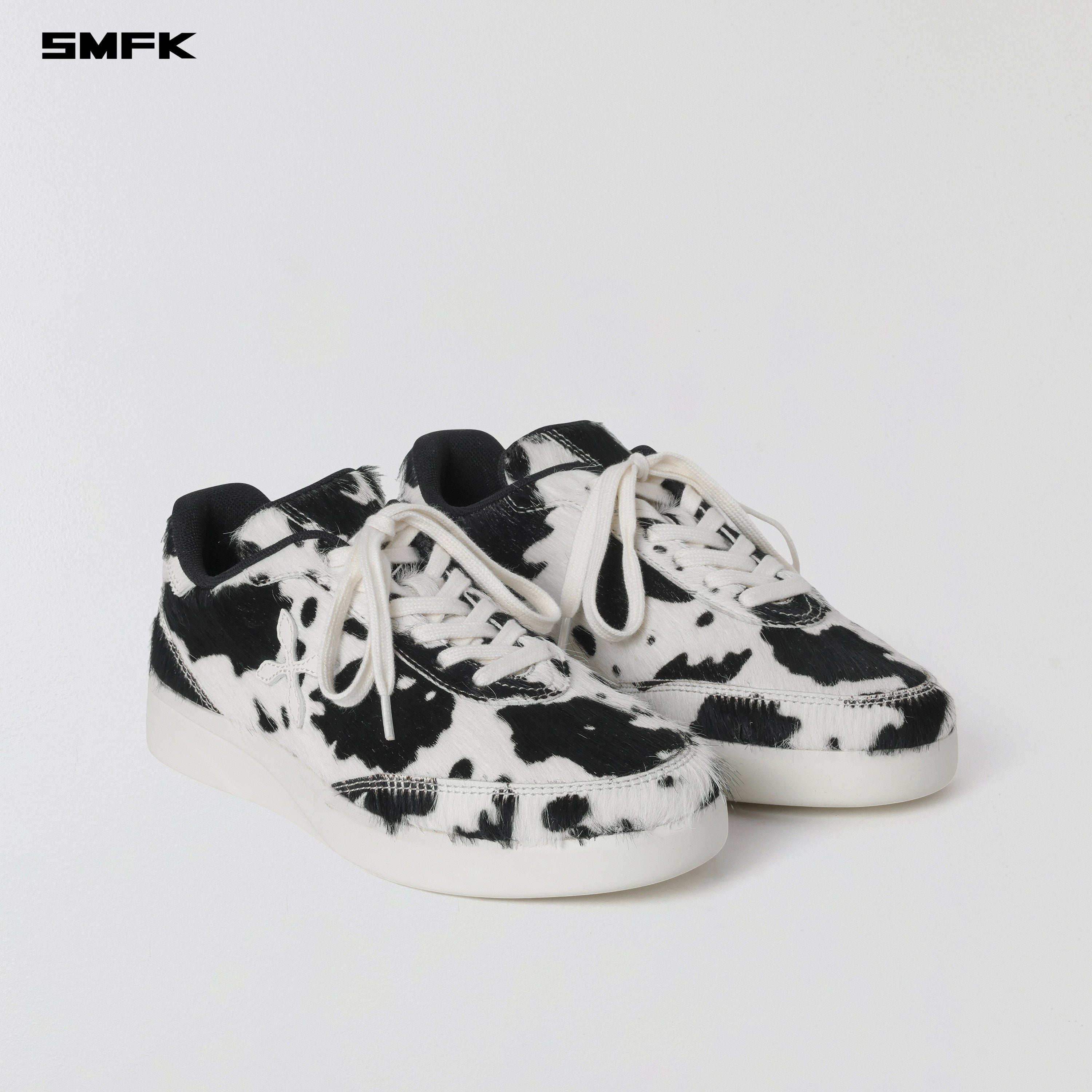 MIRAGE-W LEATHER MULTI SNEAKER BLACK WHITE
