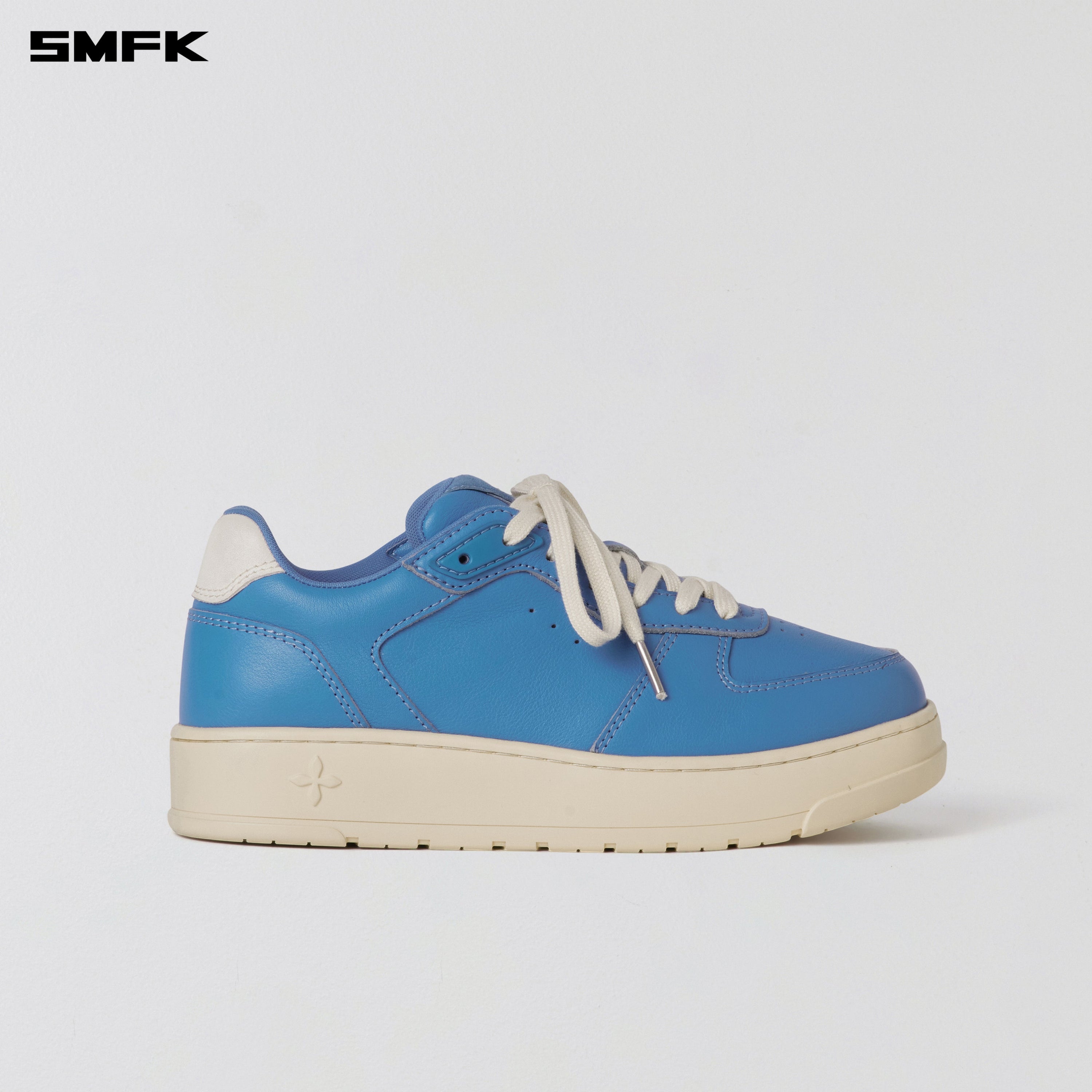 COMPASS MODE-T LEATHER SNEAKER FANTASY BLUE