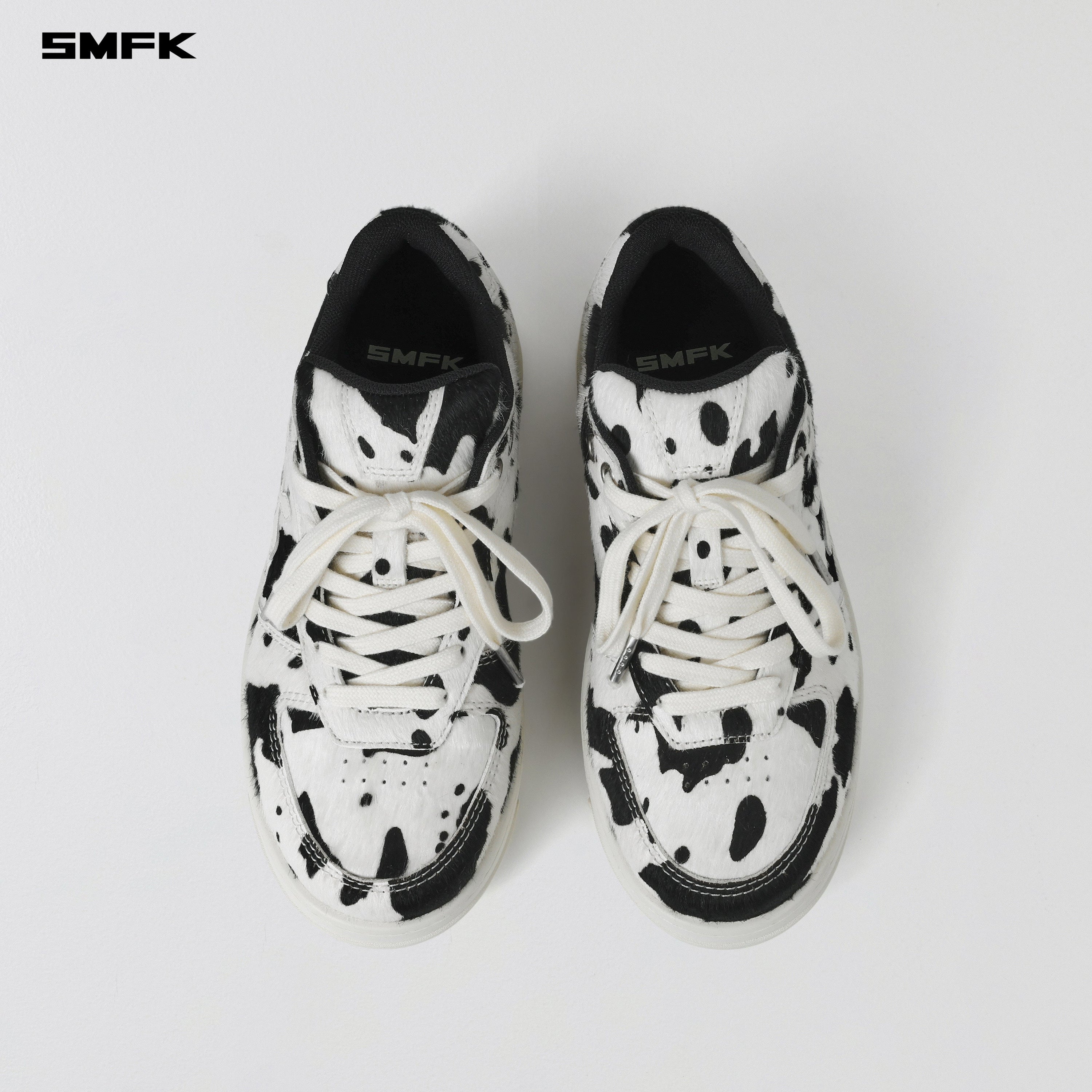 COMPASS MODE-T LEATHER MULTI SNEAKER BLACK WHITE