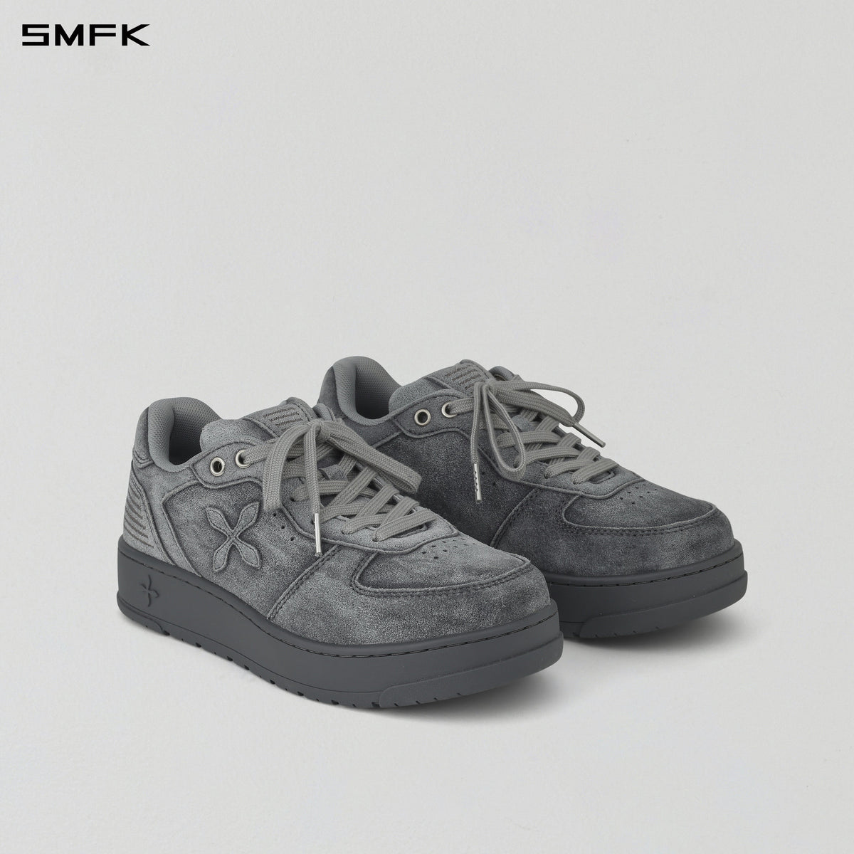 COMPASS MODE-T LEATHER MULTI SNEAKER/LEATHER/W DUSTY GREY