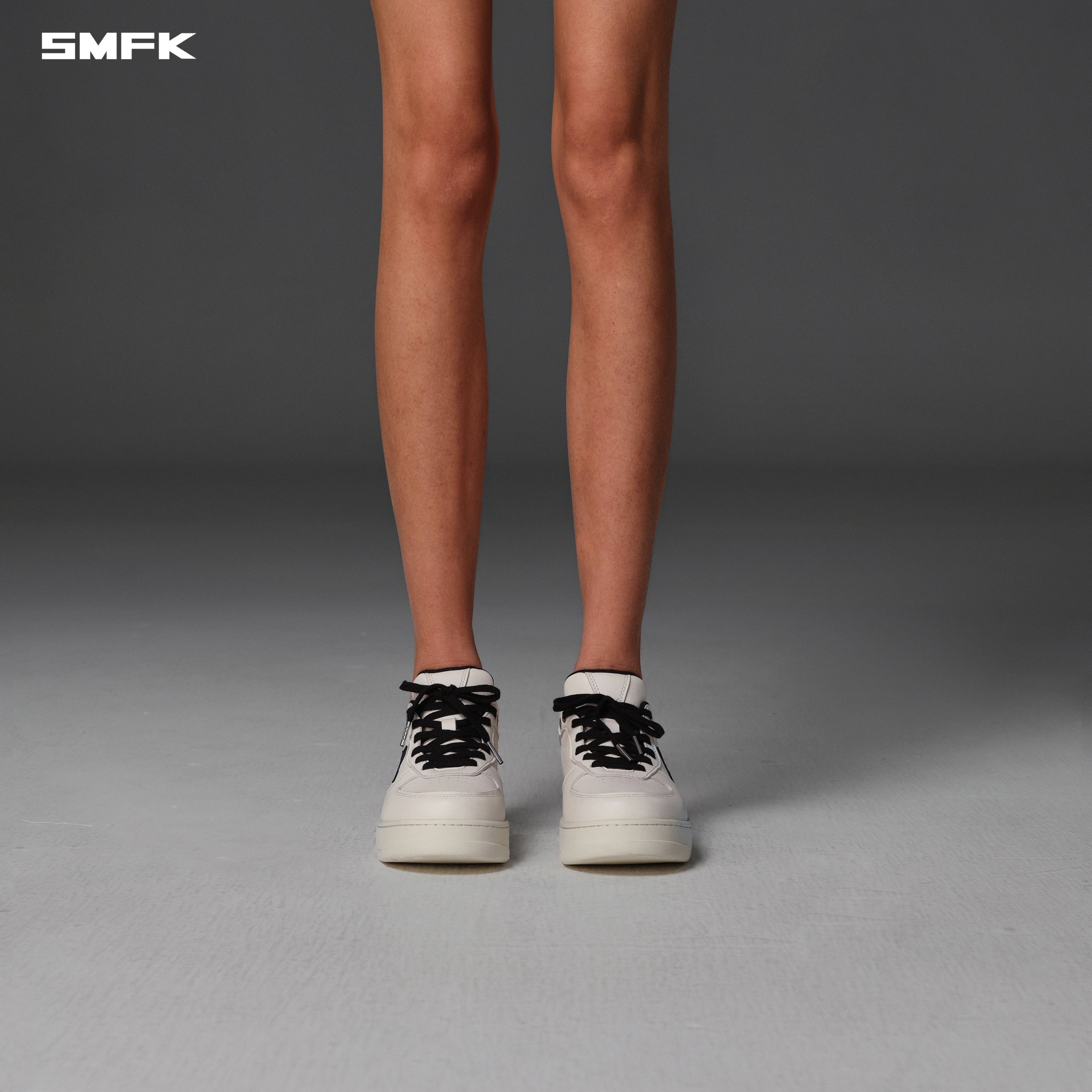 COMPASS MODE-T LEATHER MULTI SNEAKER CLOUD WHITE