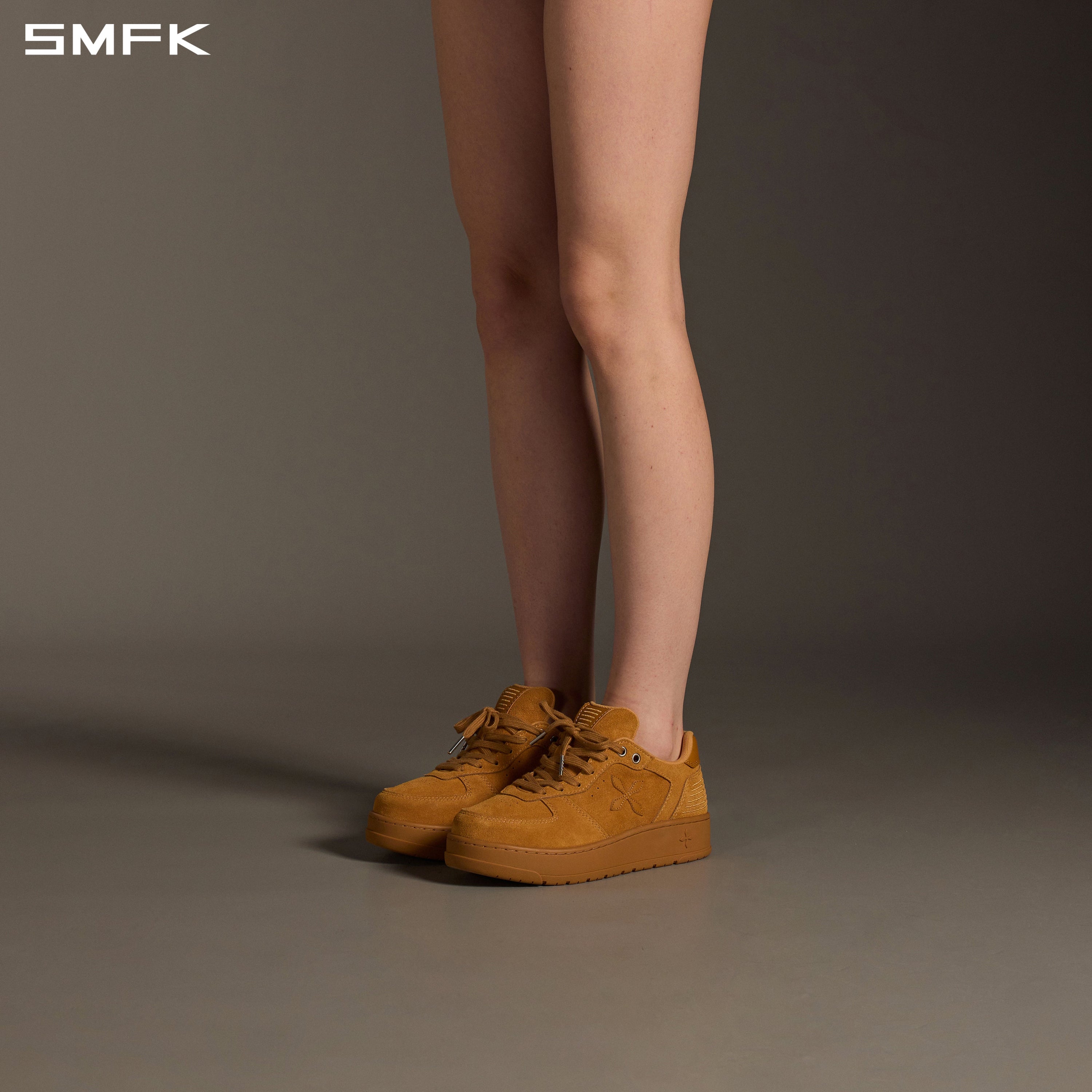 RETRO CROSS TRAINER/LEATHER/W Ginger