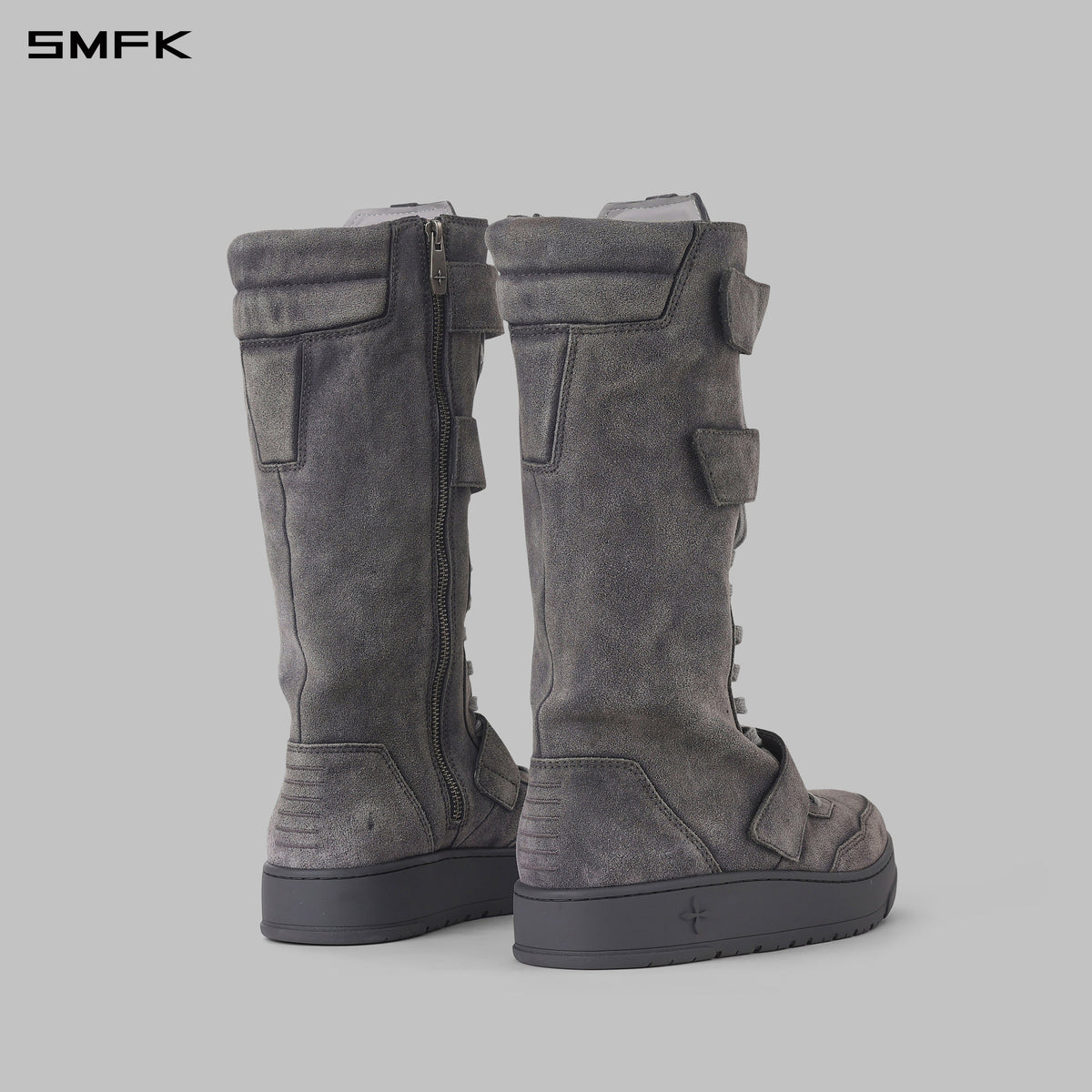 RETRO WANDERER HI-TOP TRAINING SHOES/W DUSTY GREY