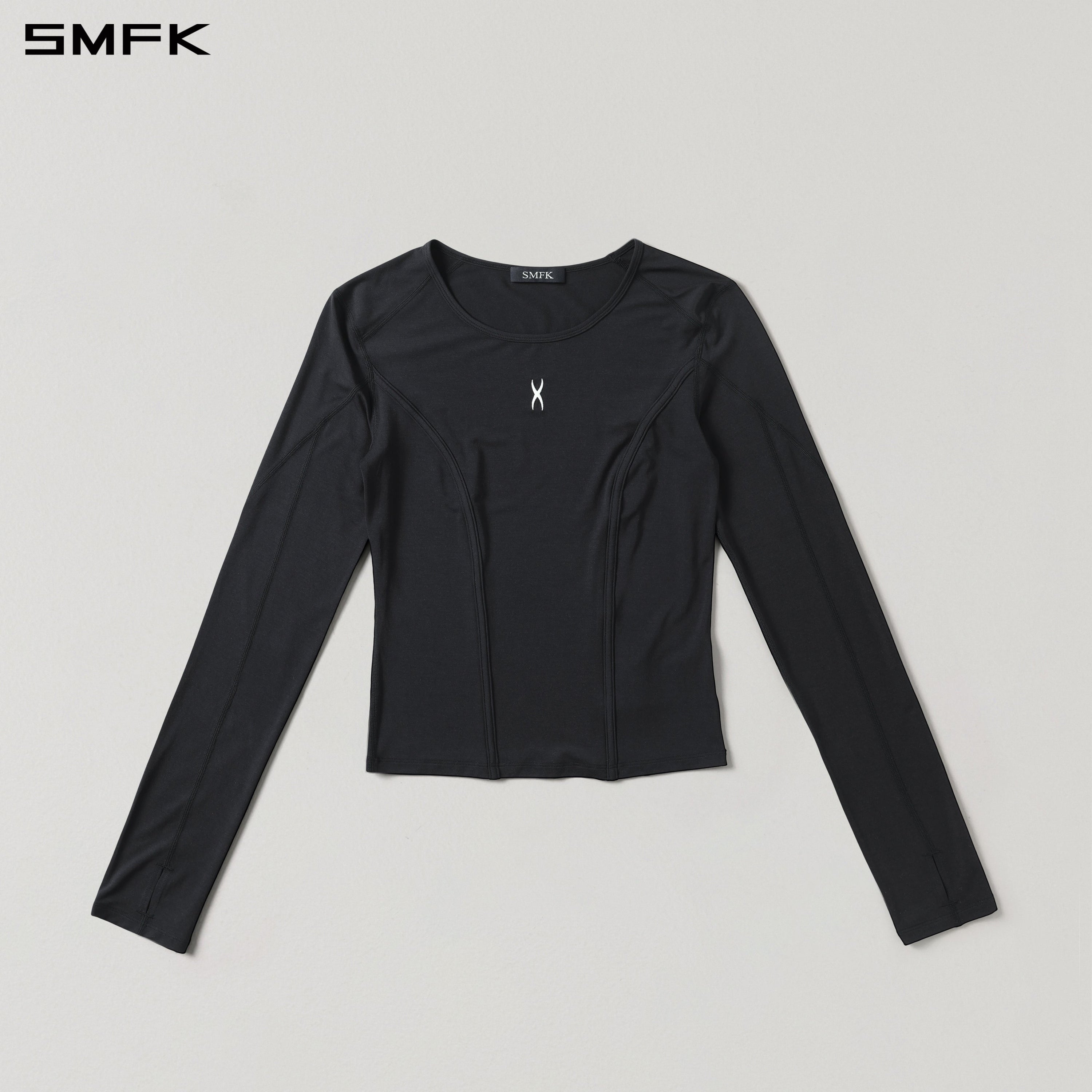 MIRAGE SIREN MEDITATE SPORTS PULLOVER/LENZING MODAL+SILK WILD BLACK