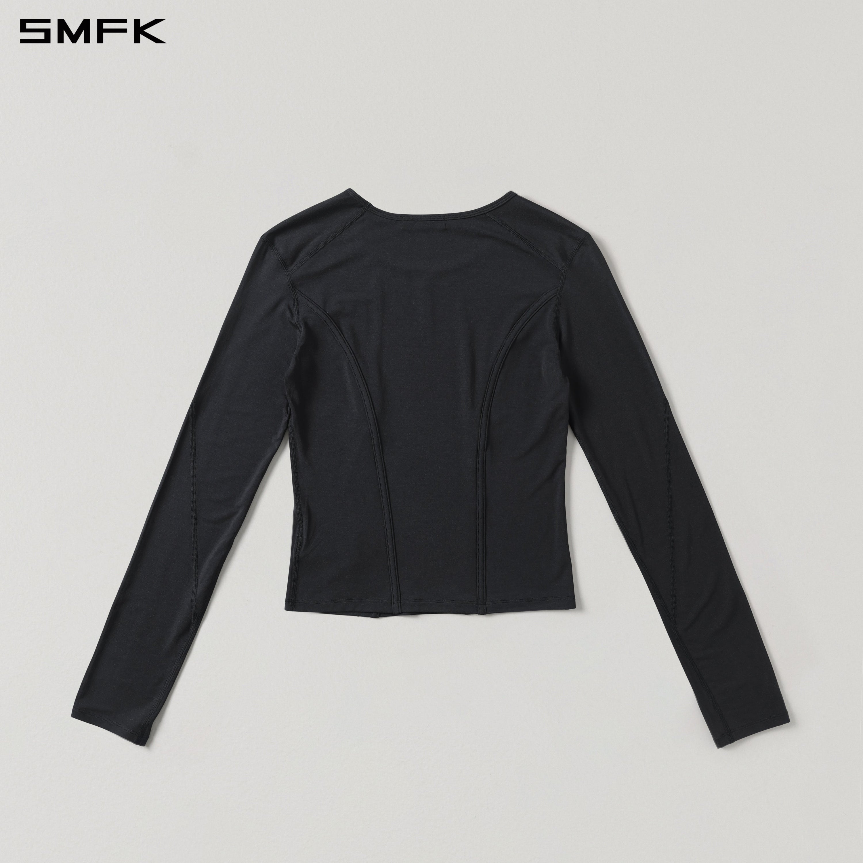 MIRAGE SIREN MEDITATE SPORTS PULLOVER/LENZING MODAL+SILK WILD BLACK