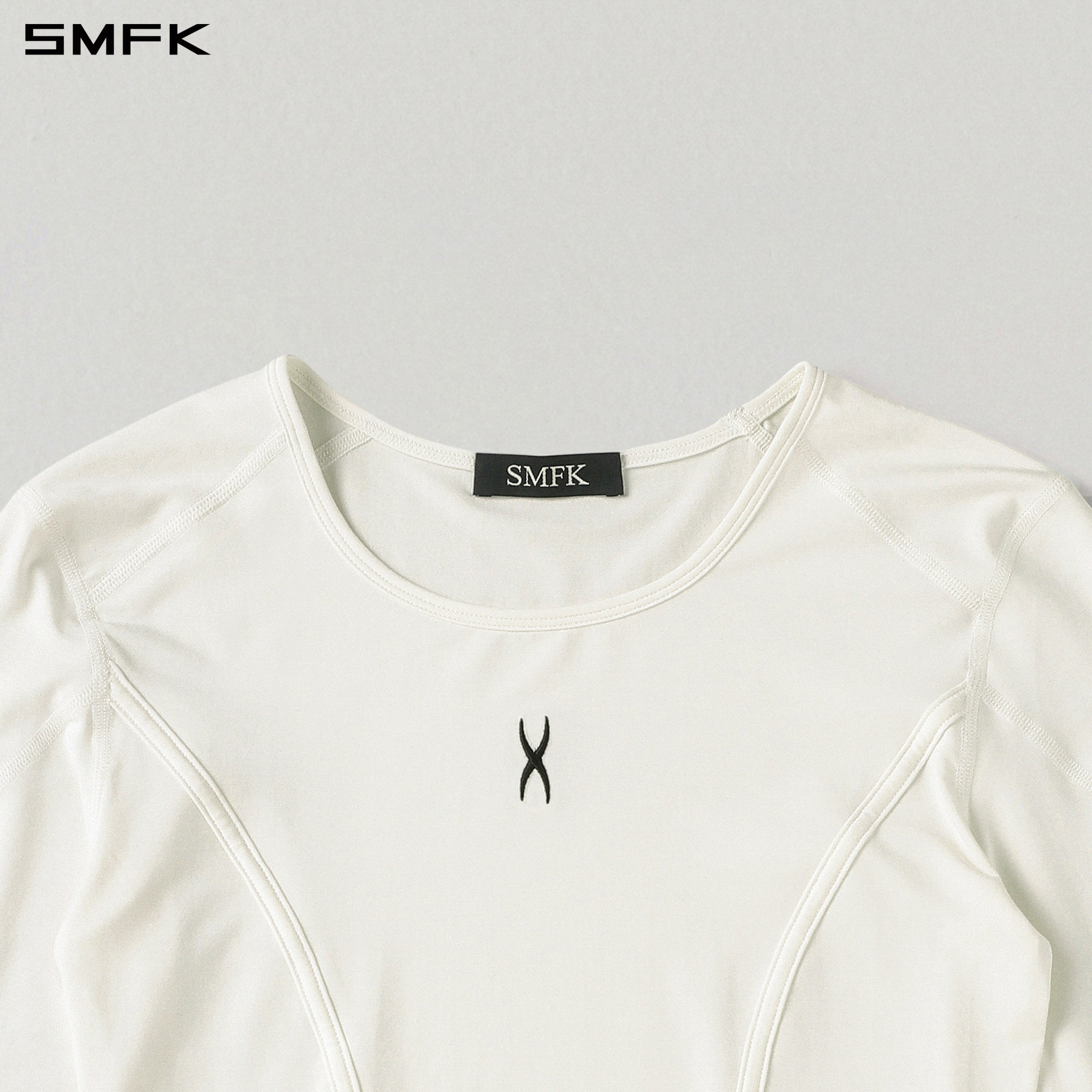 MIRAGE SIREN MEDITATE SPORTS PULLOVER/LENZING MODAL+SILK CLOUD WHITE