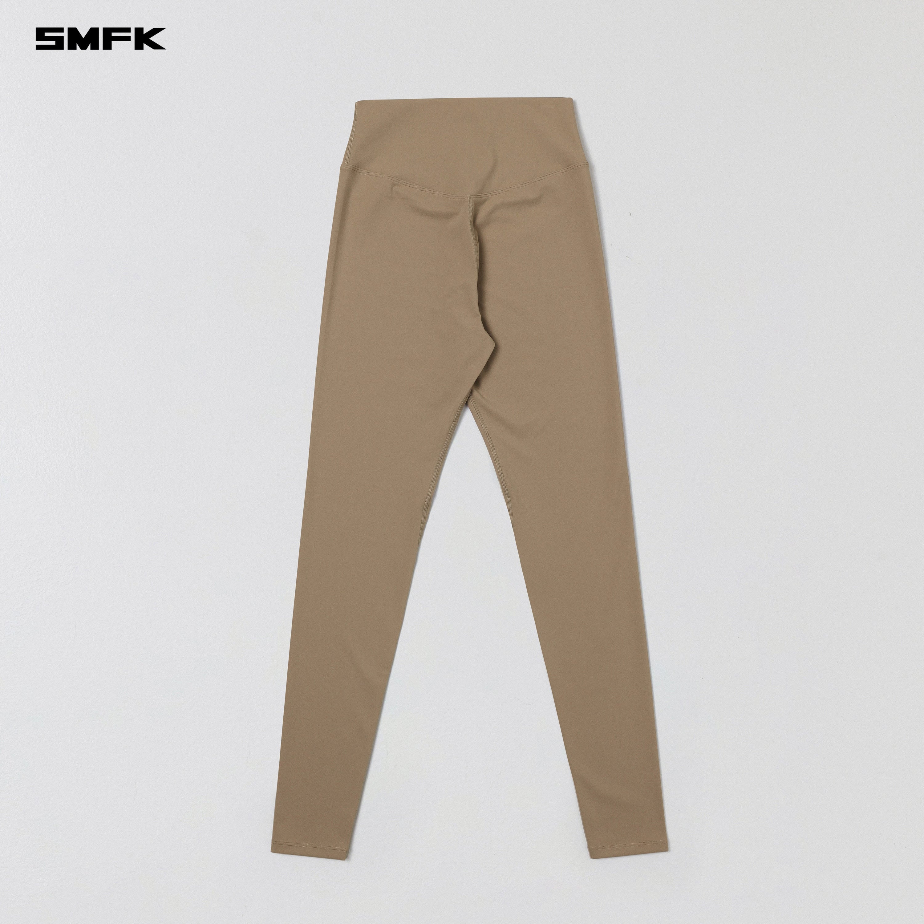 FOCUS GYM TAPER PANTS/Lycra Nylon WILD BROWN