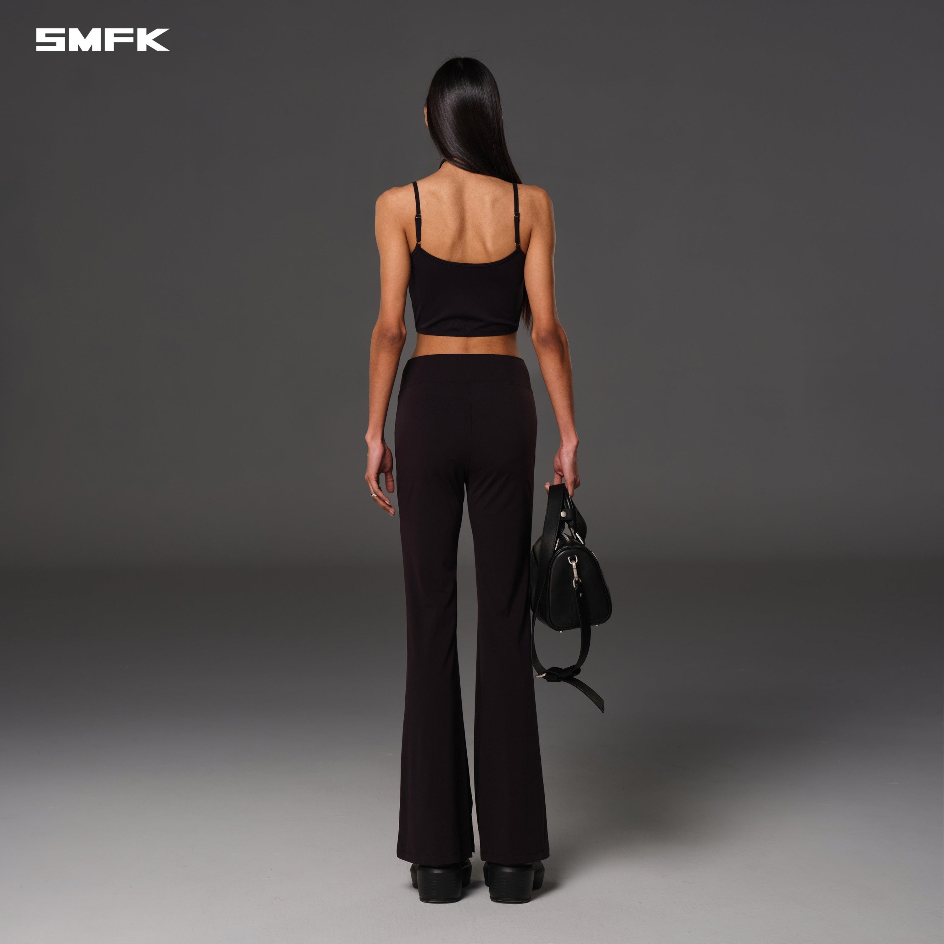 FOCUS GYM MERMAID PANTS/Lycra Nylon WILD BLACK