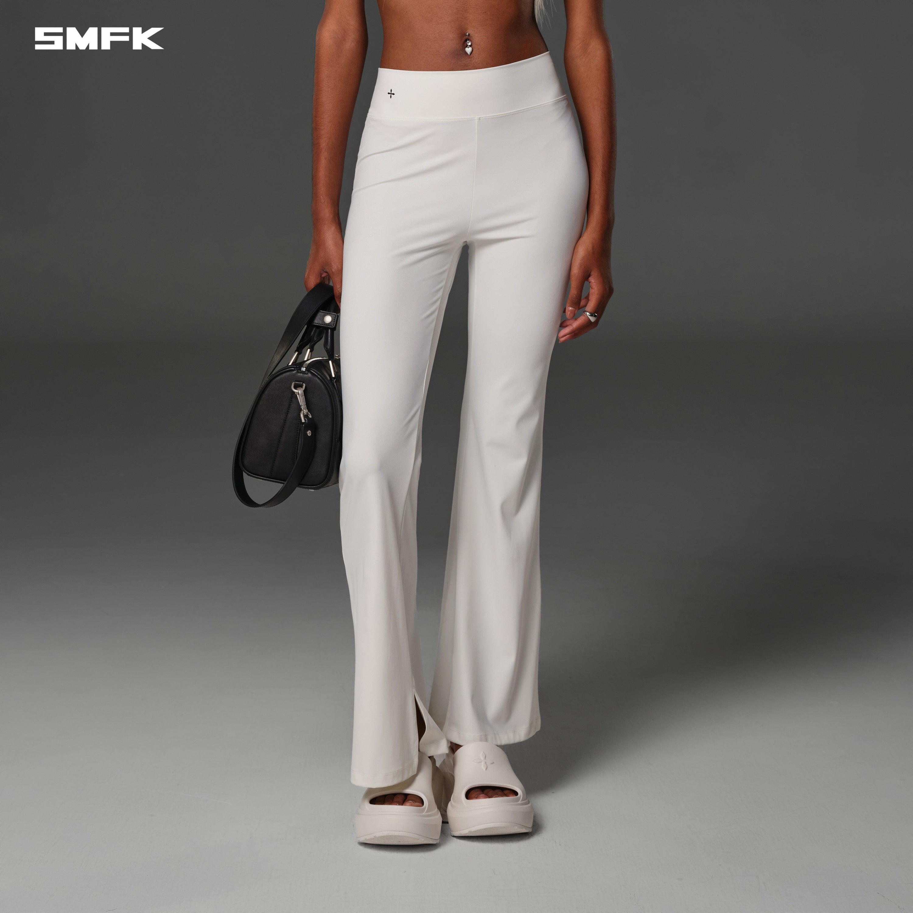 FOCUS GYM MERMAID PANTS/Lycra Nylon CLOUD WHITE
