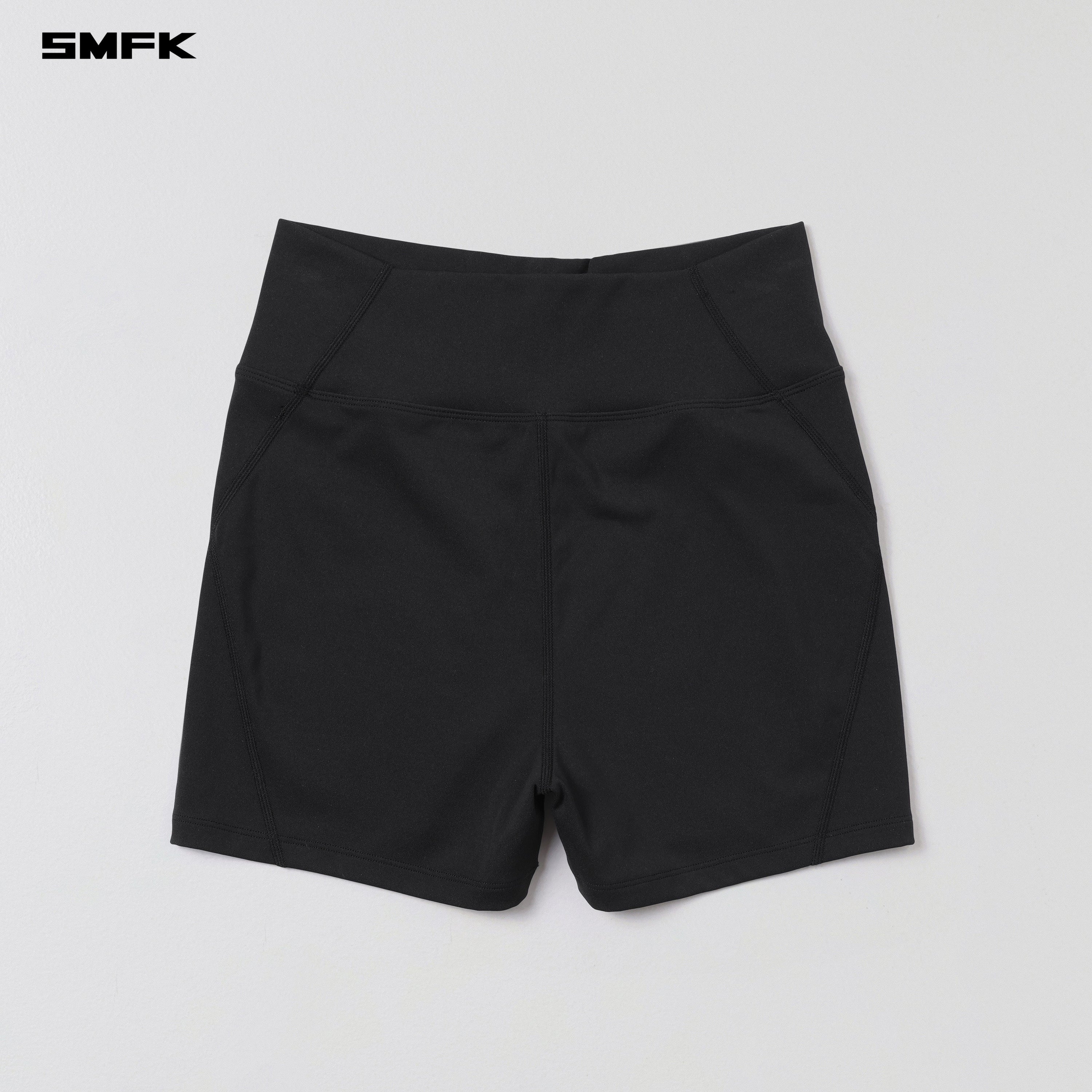 FOCUS GYM SHORTS/Lycra Nylon WILD BLACK