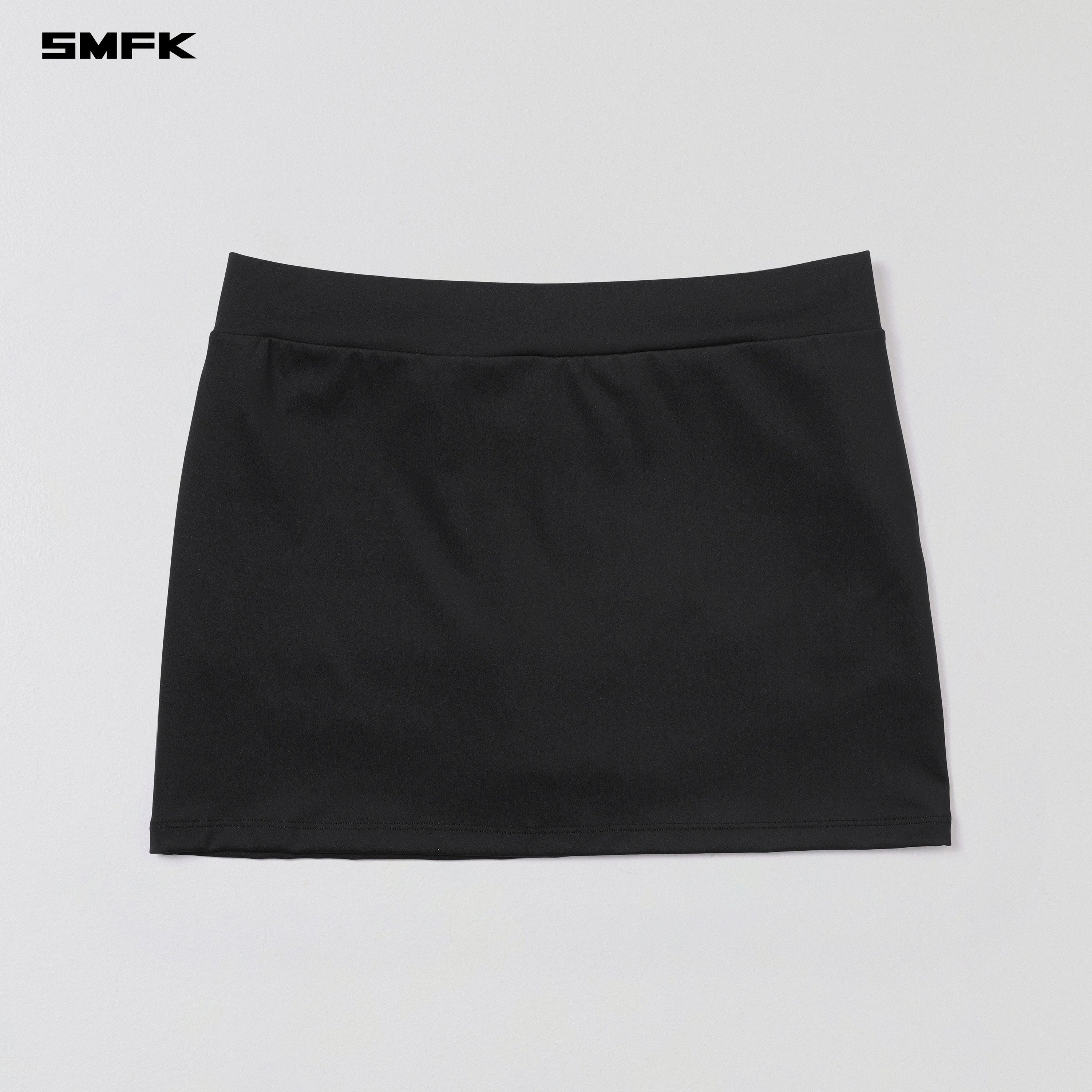 FOCUS GYM SKIRT/Lycra Nylon WILD BLACK