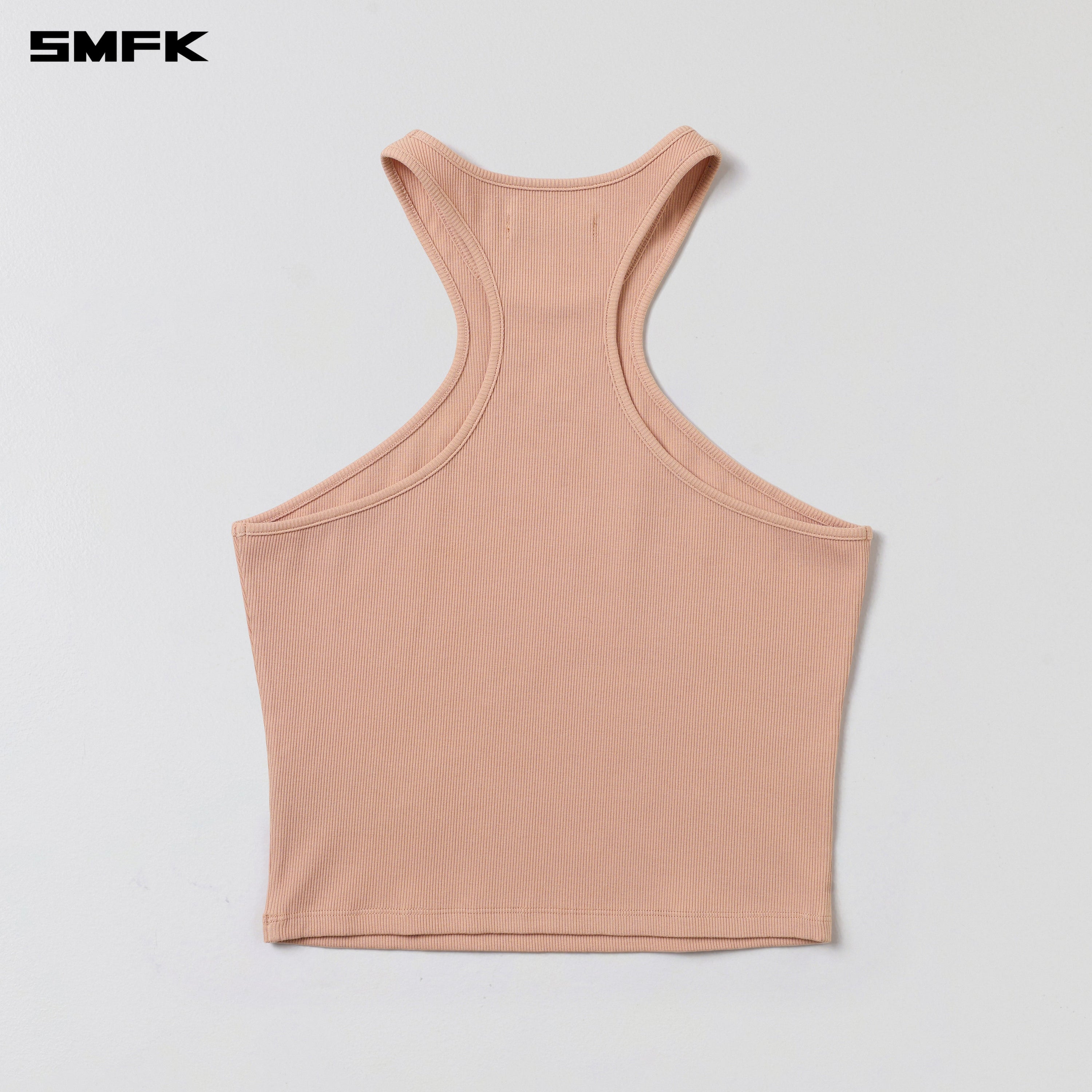 POISE X-NECK TANK / COTTON SAND