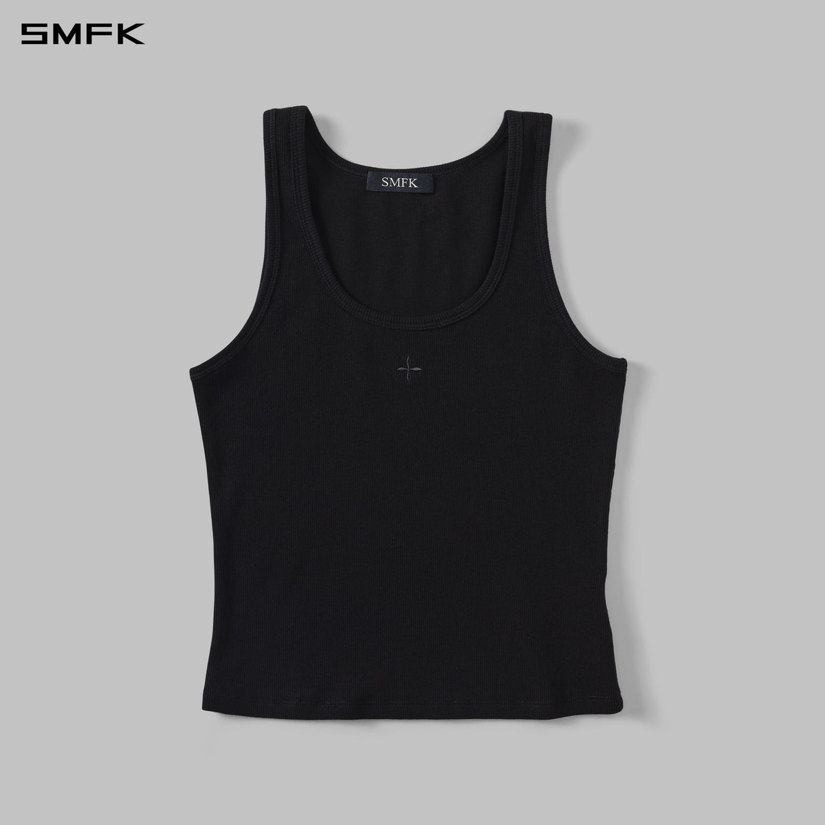 POISE MULTI TANK /COMBED COTTON+LYCRA WILD BLACK