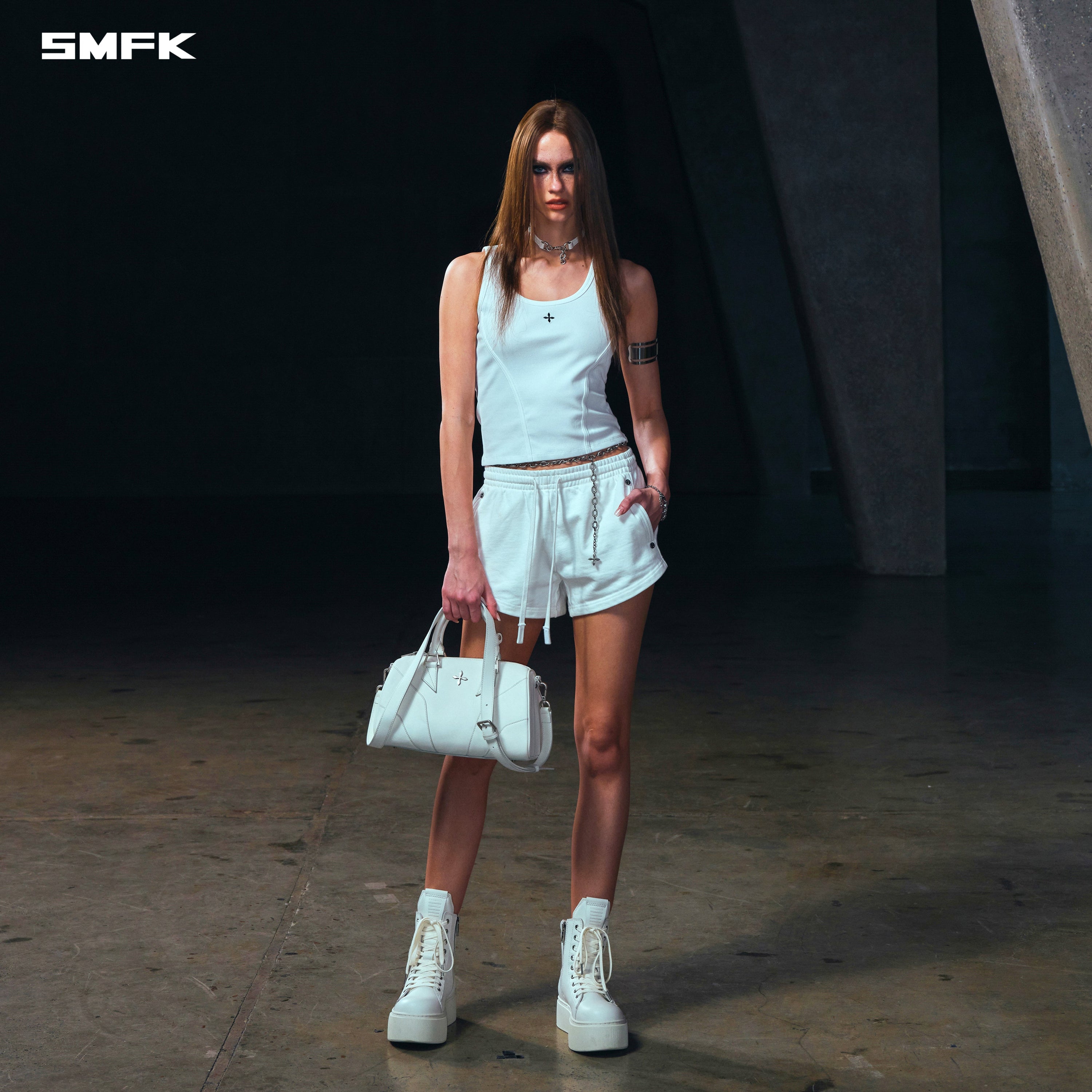POISE MULTI TANK / COTTON CLOUD WHITE