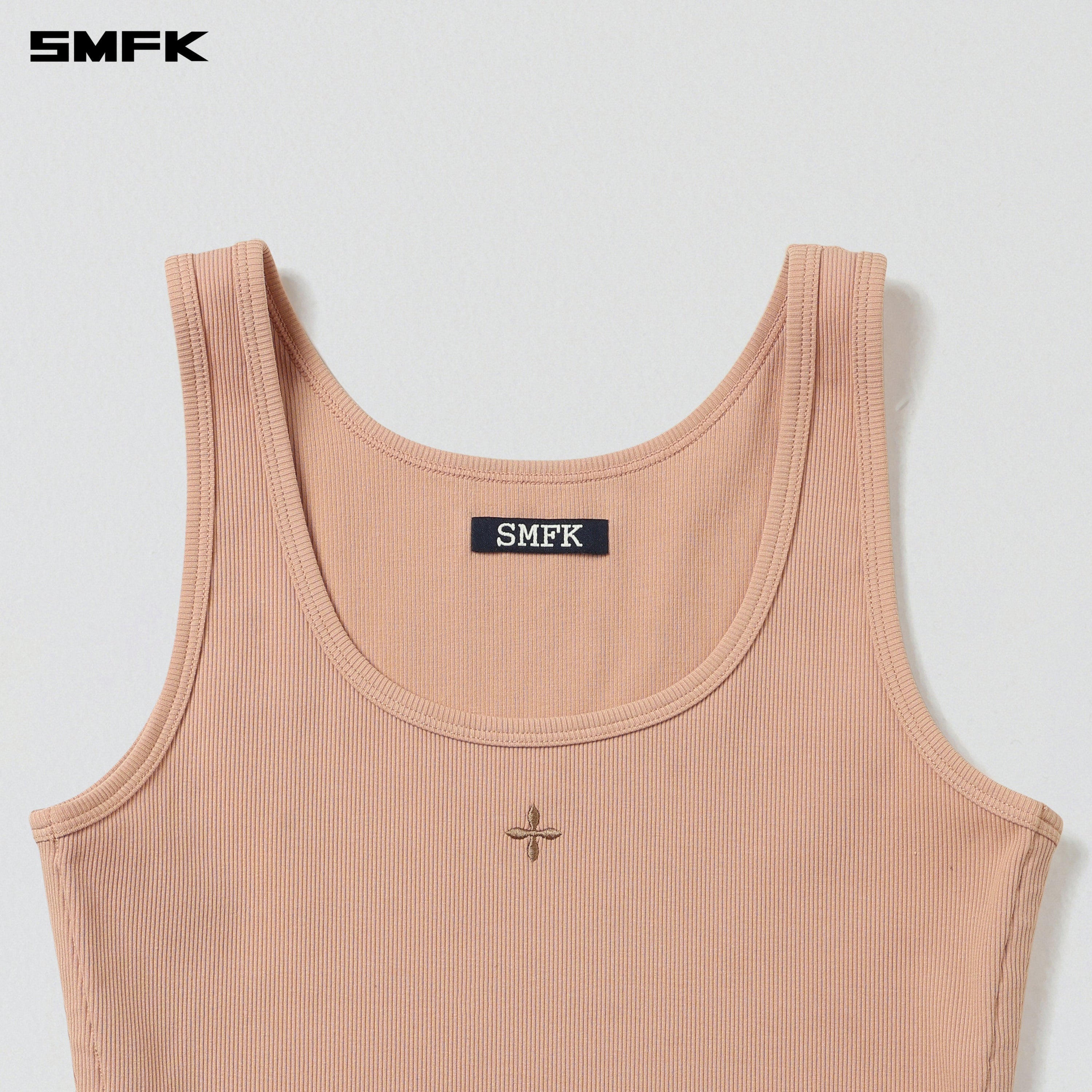 POISE ROPE LONG TANK / COTTON SAND