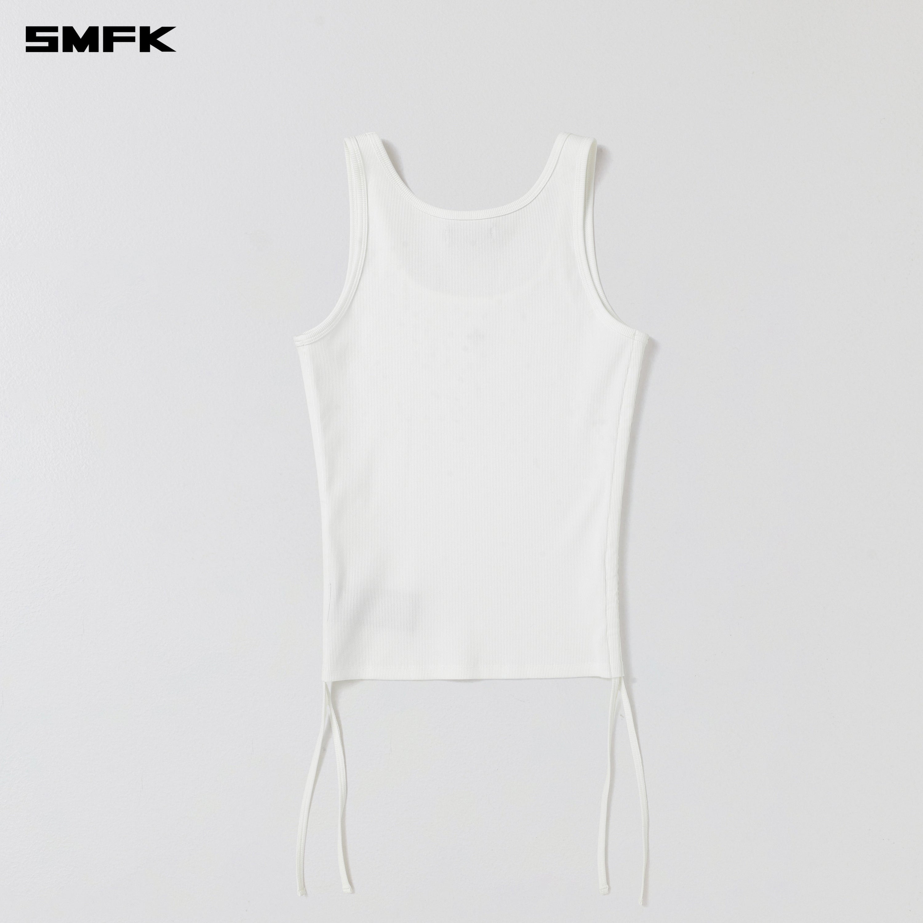 POISE ROPE LONG TANK / COTTON CLOUD WHITE