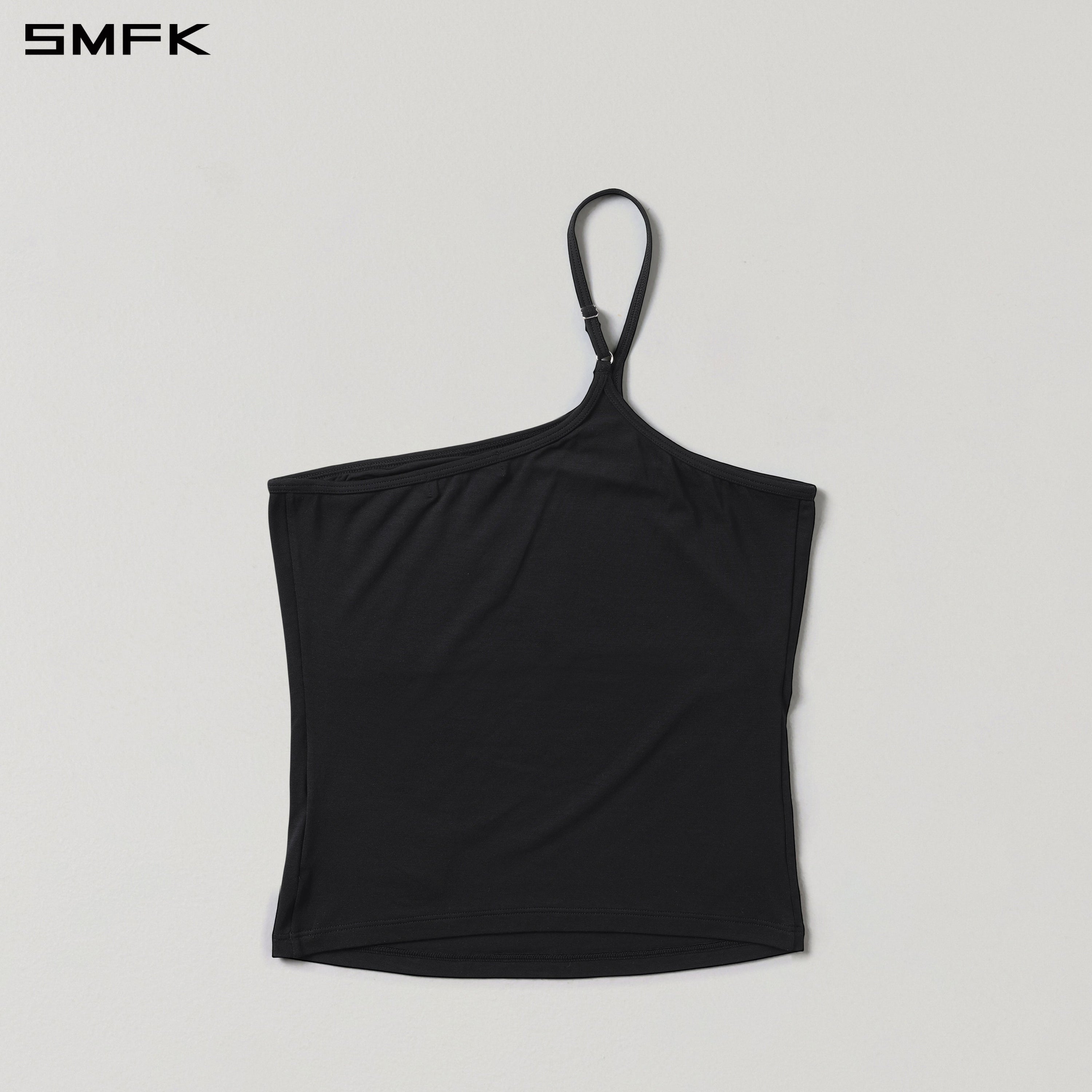 MIRAGE SIREN MELODY SLIM CAMISOLE/LENZING MODAL+SILK WILD BLACK