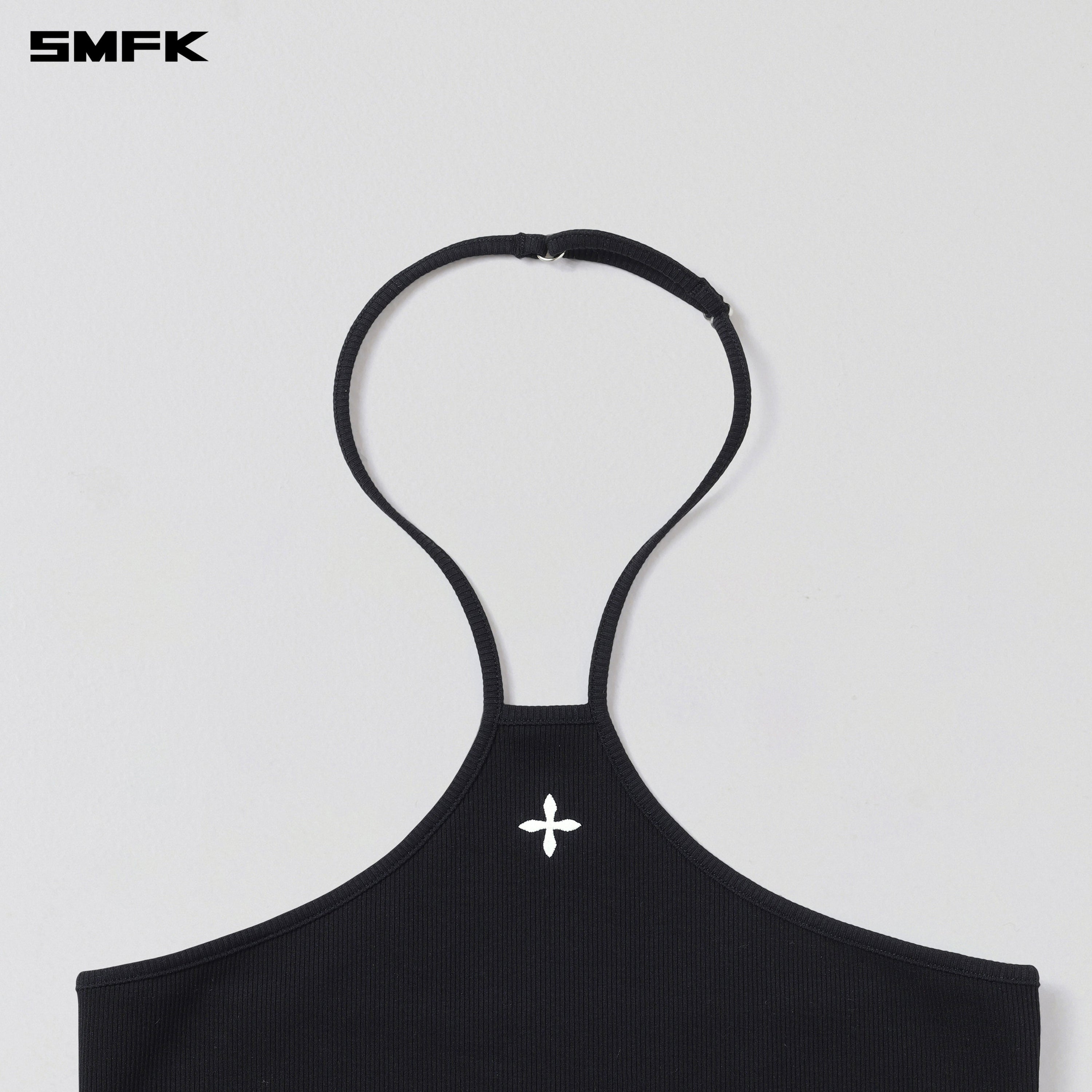 POISE ROPE TANK / COTTON WILD BLACK