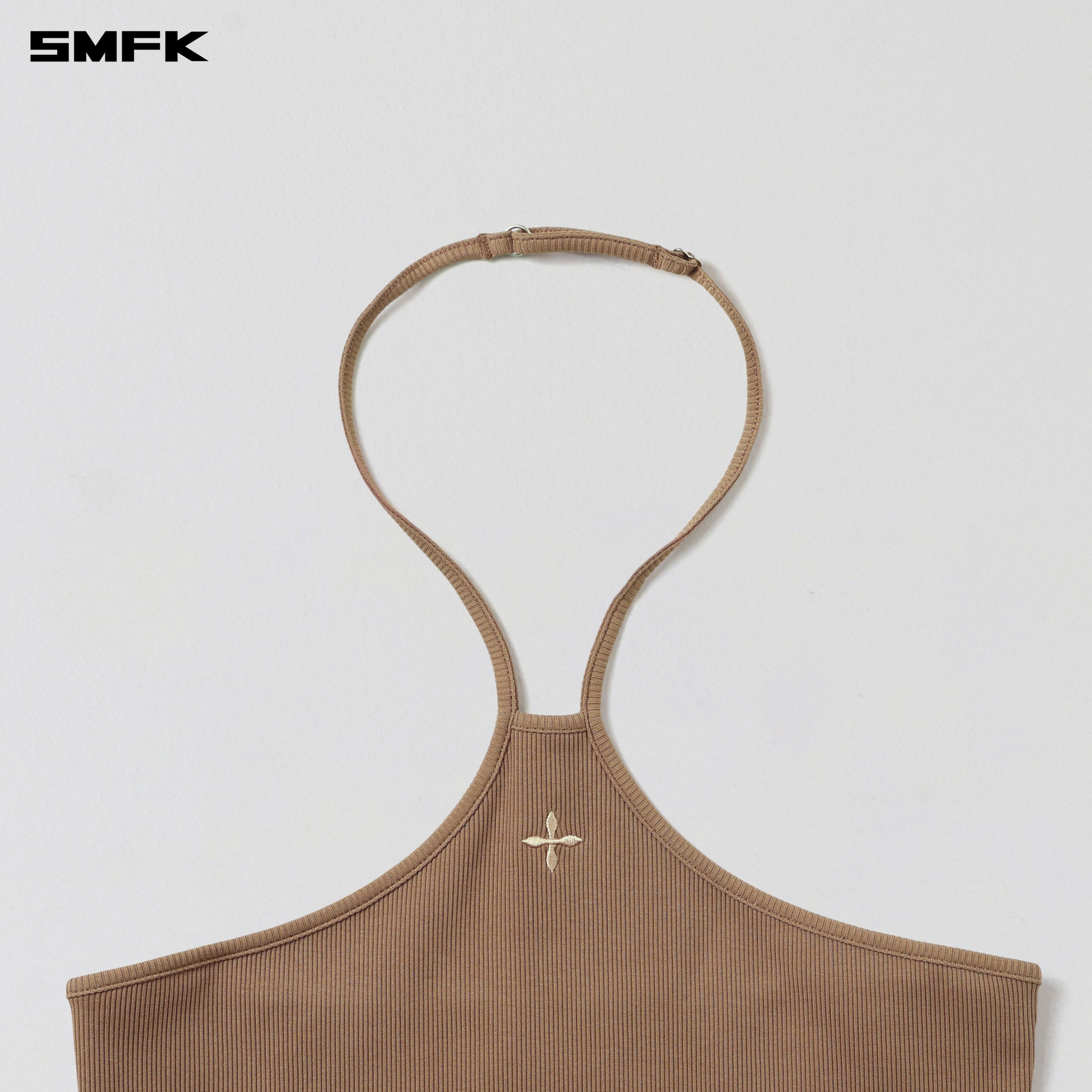 POISE ROPE TANK / COTTON WILD BROWN