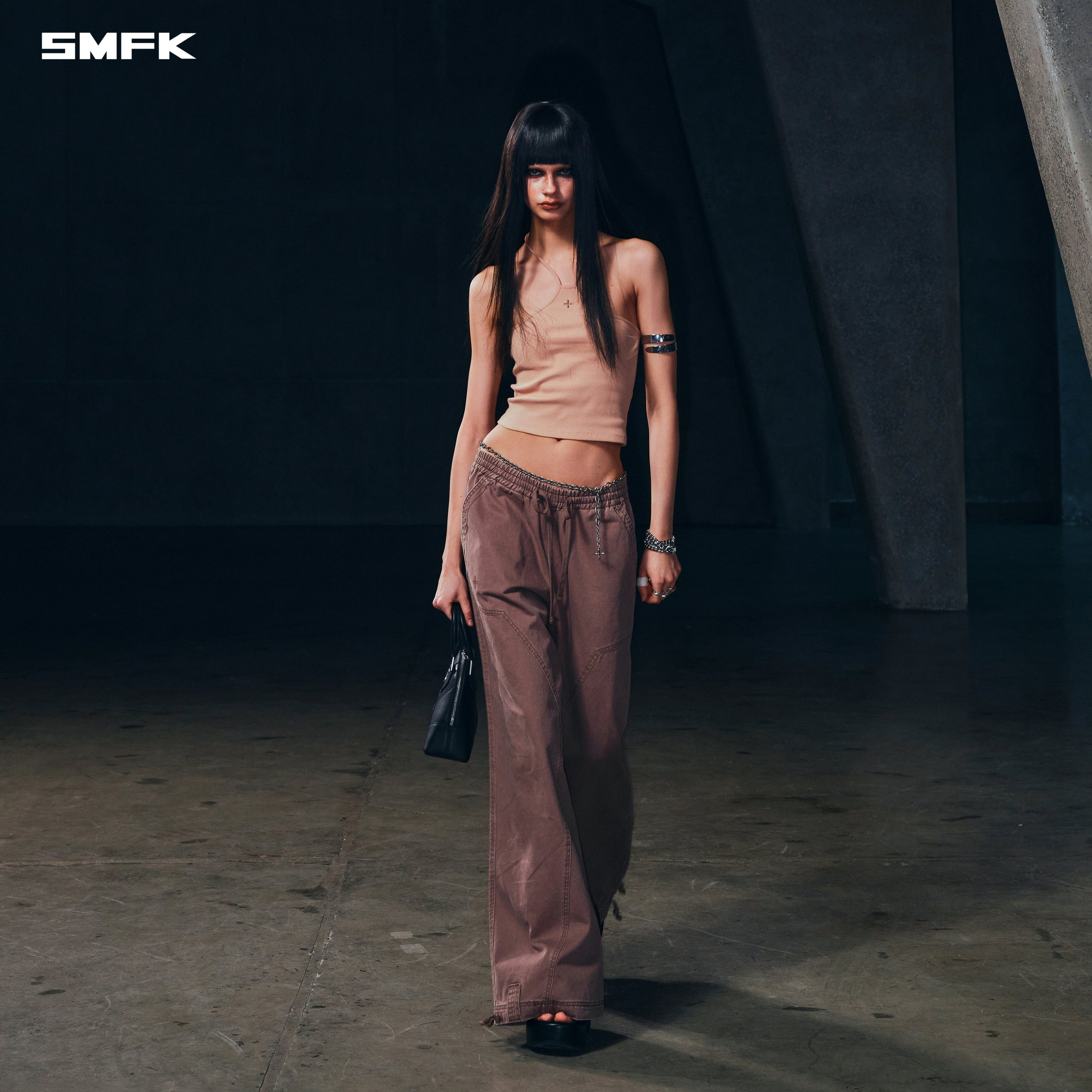 POISE ROPE TANK / COTTON SAND
