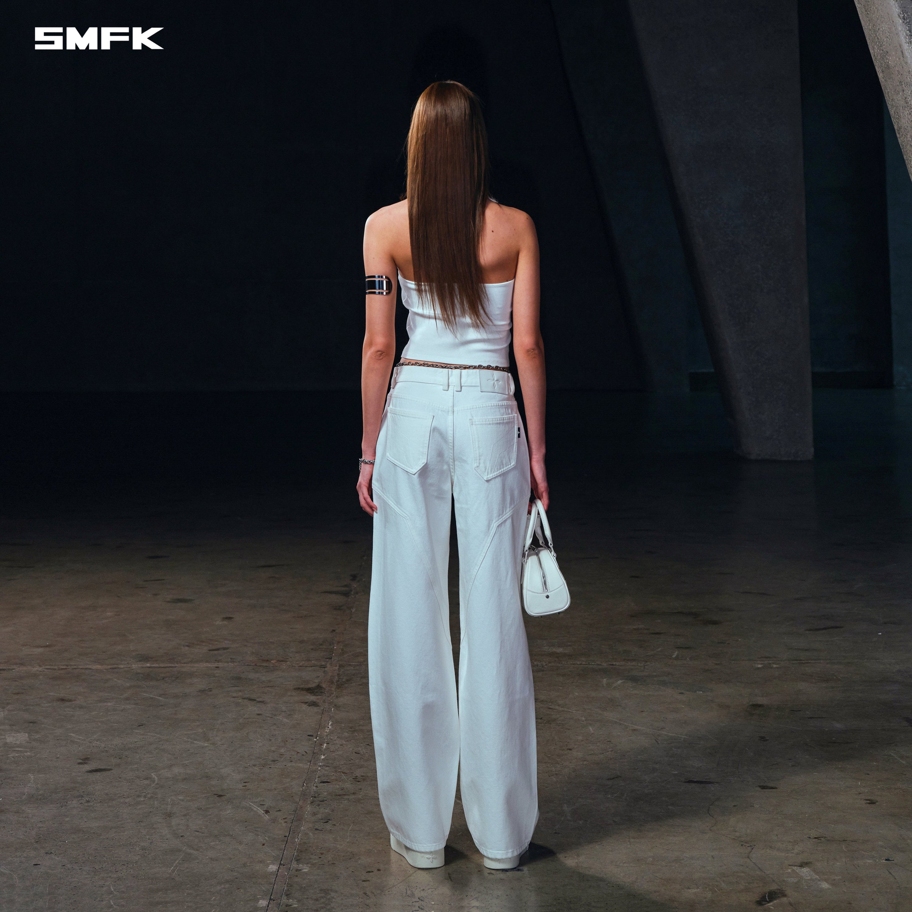 POISE ROPE TANK / COTTON CLOUD WHITE