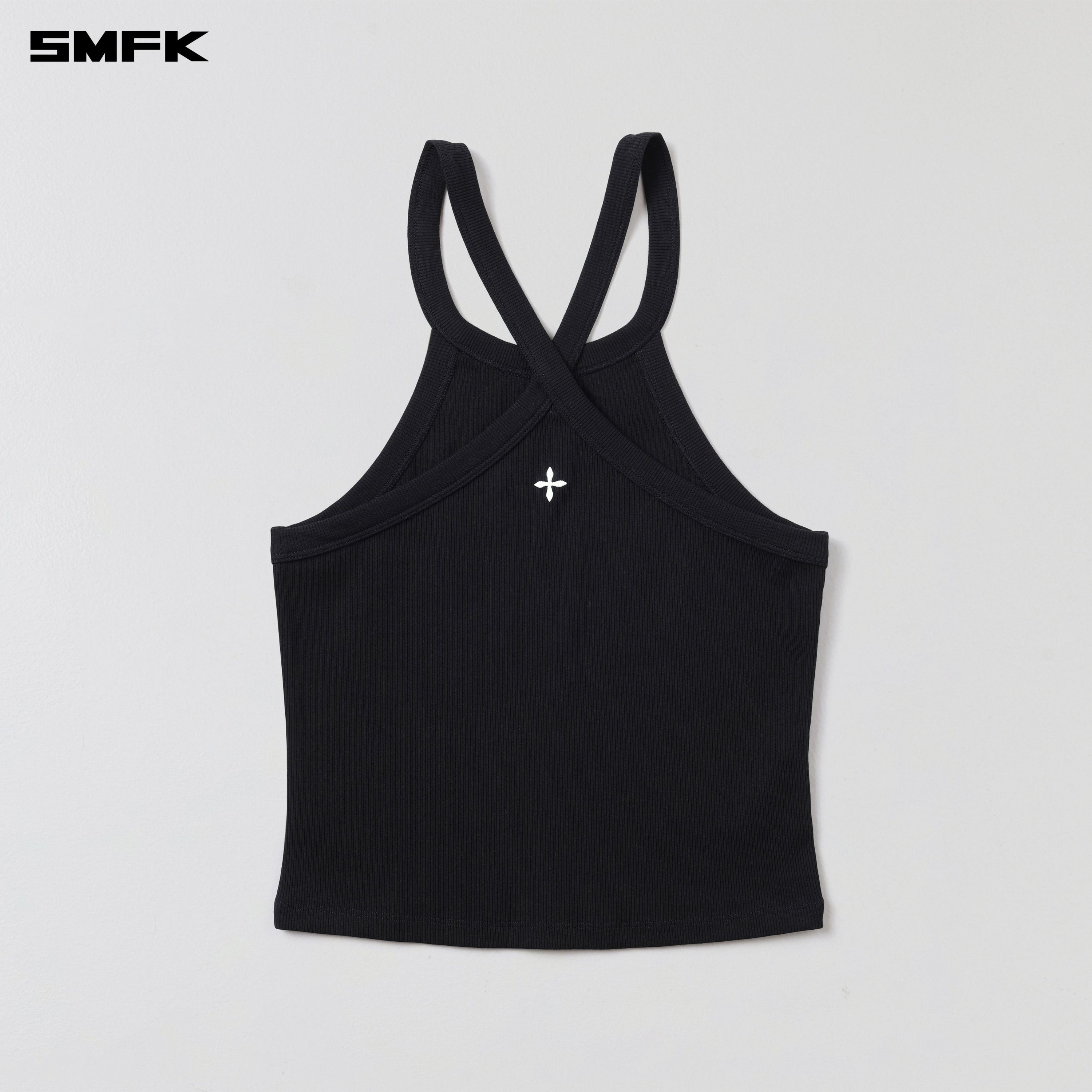 POISE X-LOOP CAMISOLE / COTTON WILD BLACK