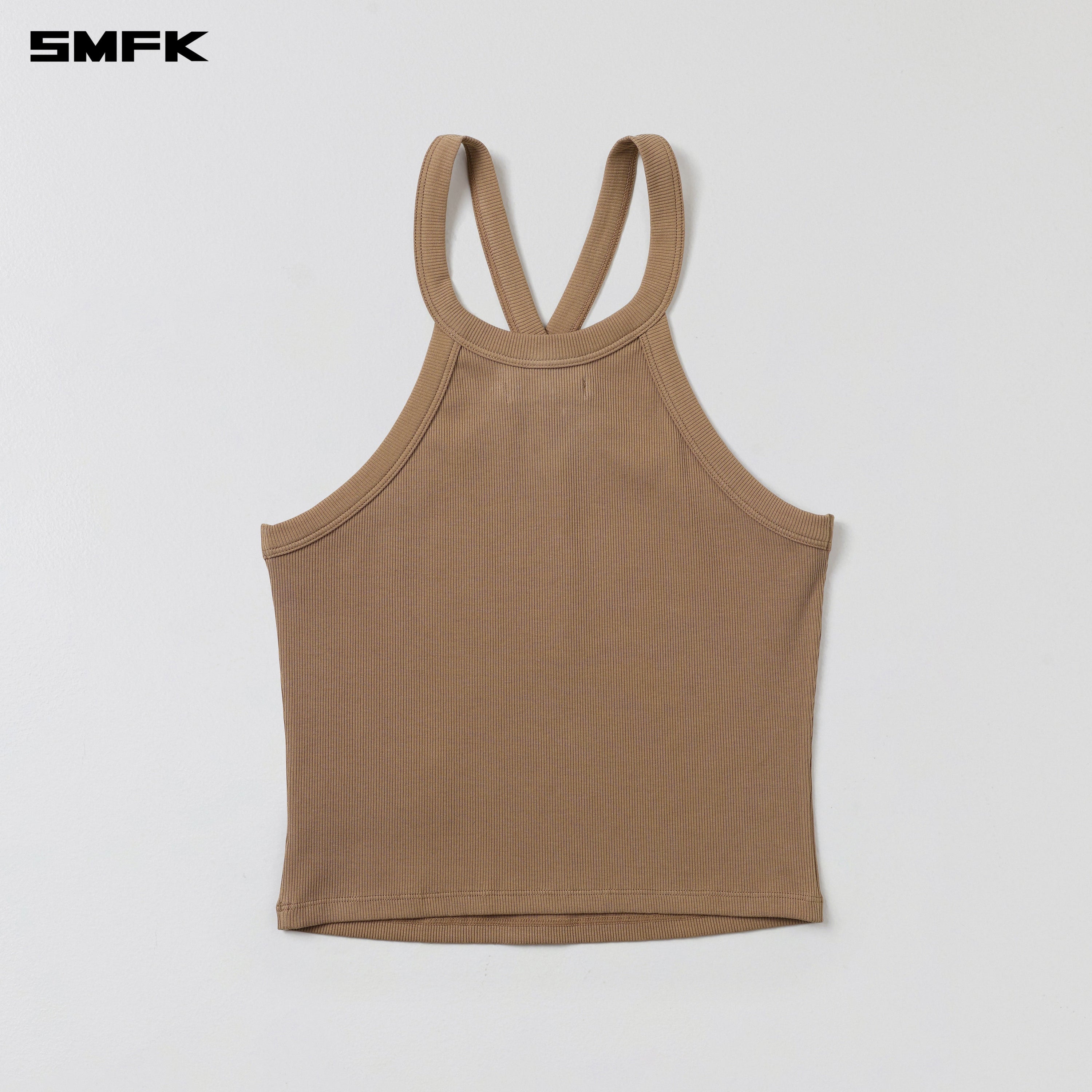 POISE X-LOOP CAMISOLE / COTTON WILD BROWN