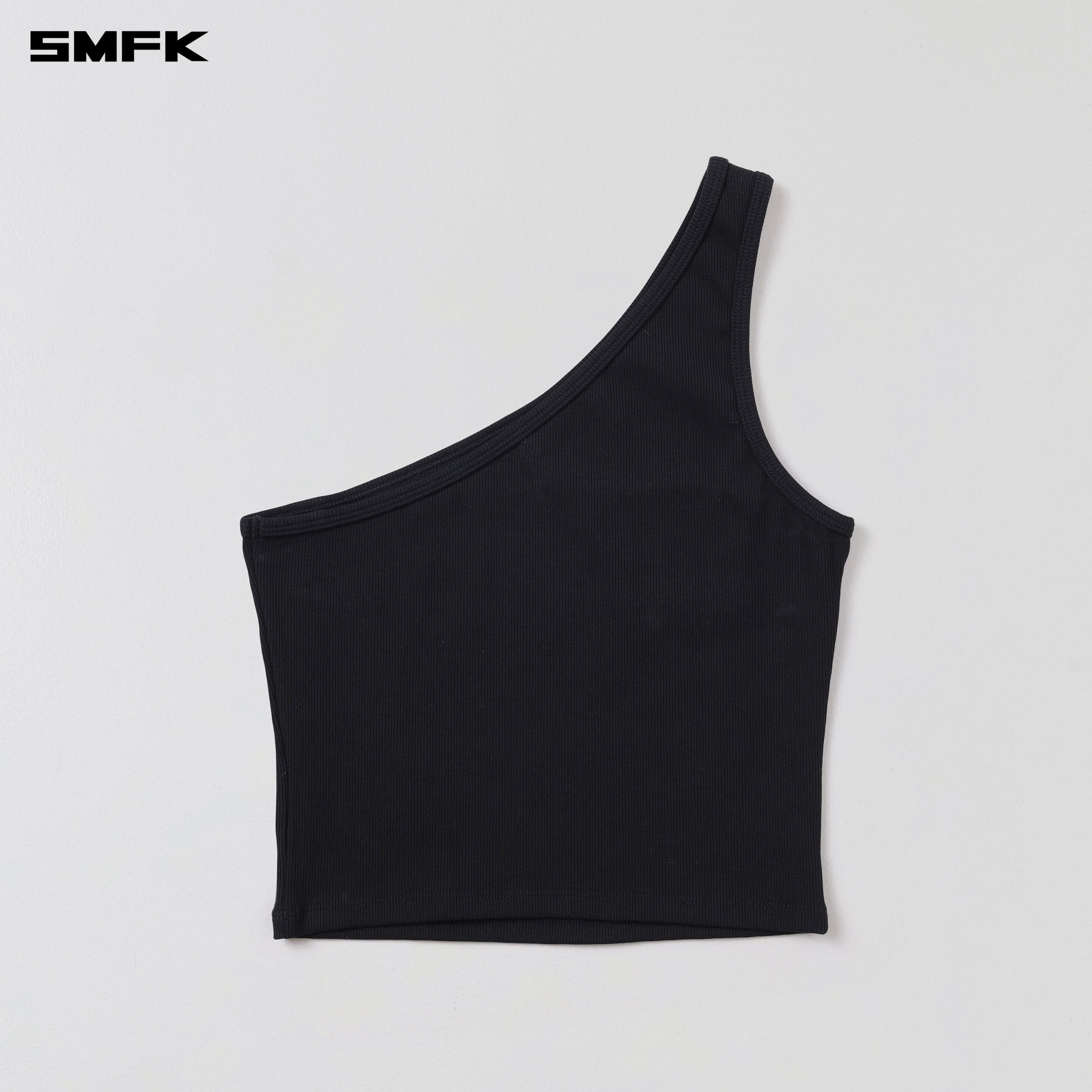 POISE JUNGLE LINES TANK/ COTTON WILD BLACK