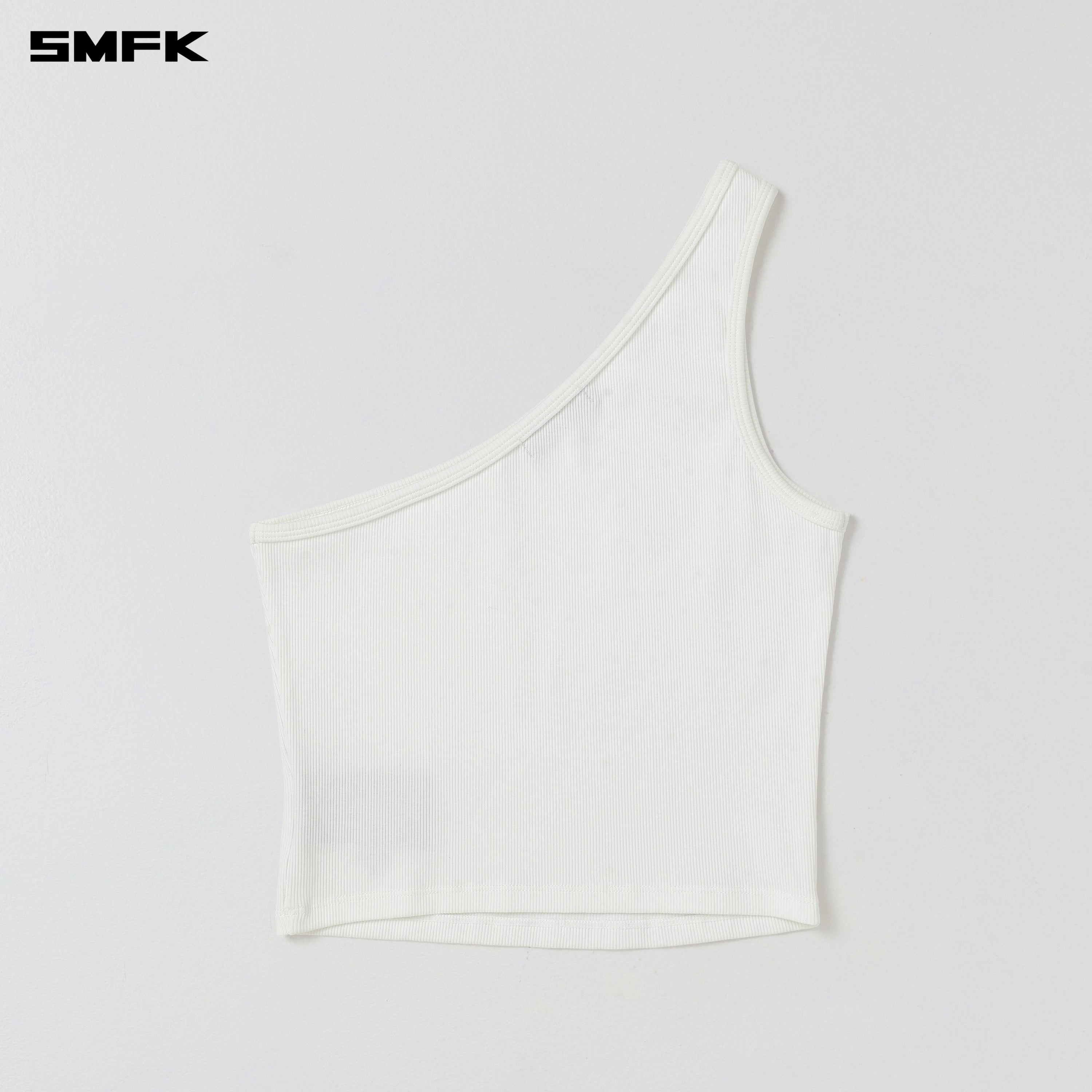 POISE JUNGLE LINES TANK/ COTTON CLOUD WHITE