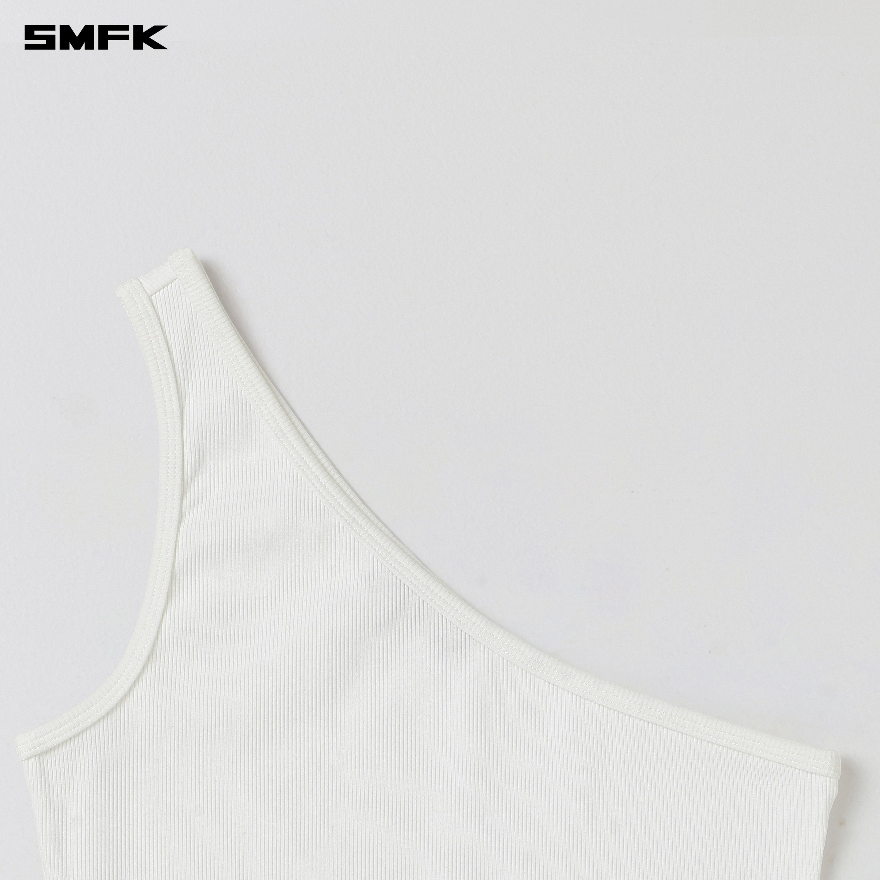 POISE JUNGLE LINES TANK/ COTTON CLOUD WHITE