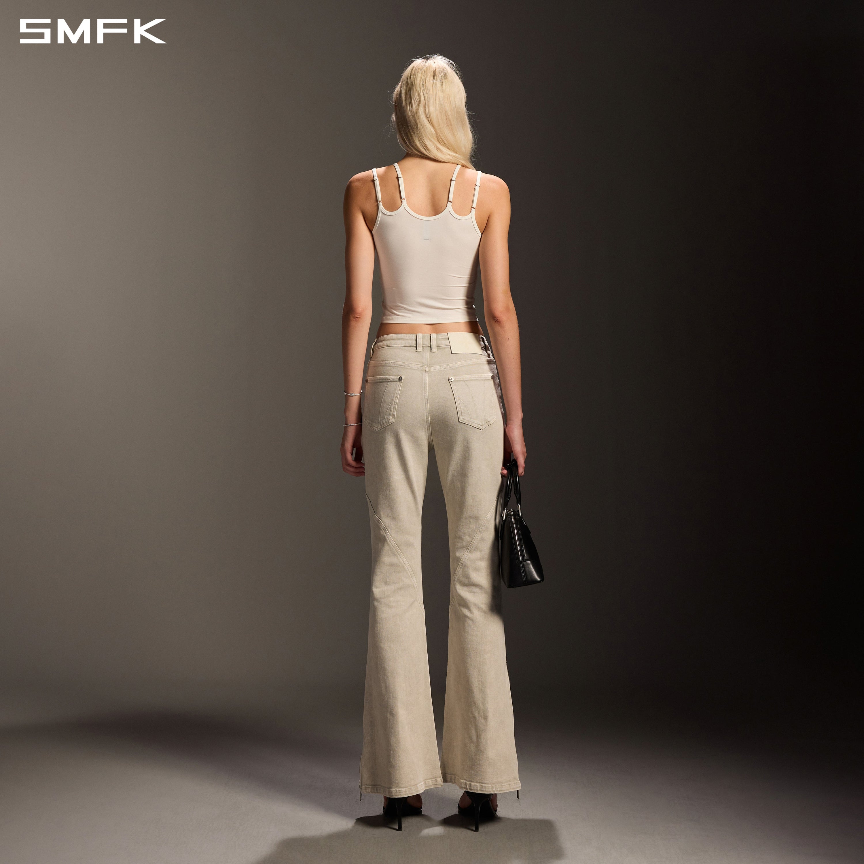 MIRAGE SIREN VISIONAL SLIM CAMISOLE/LENZING MODAL+SILK CLOUD WHITE