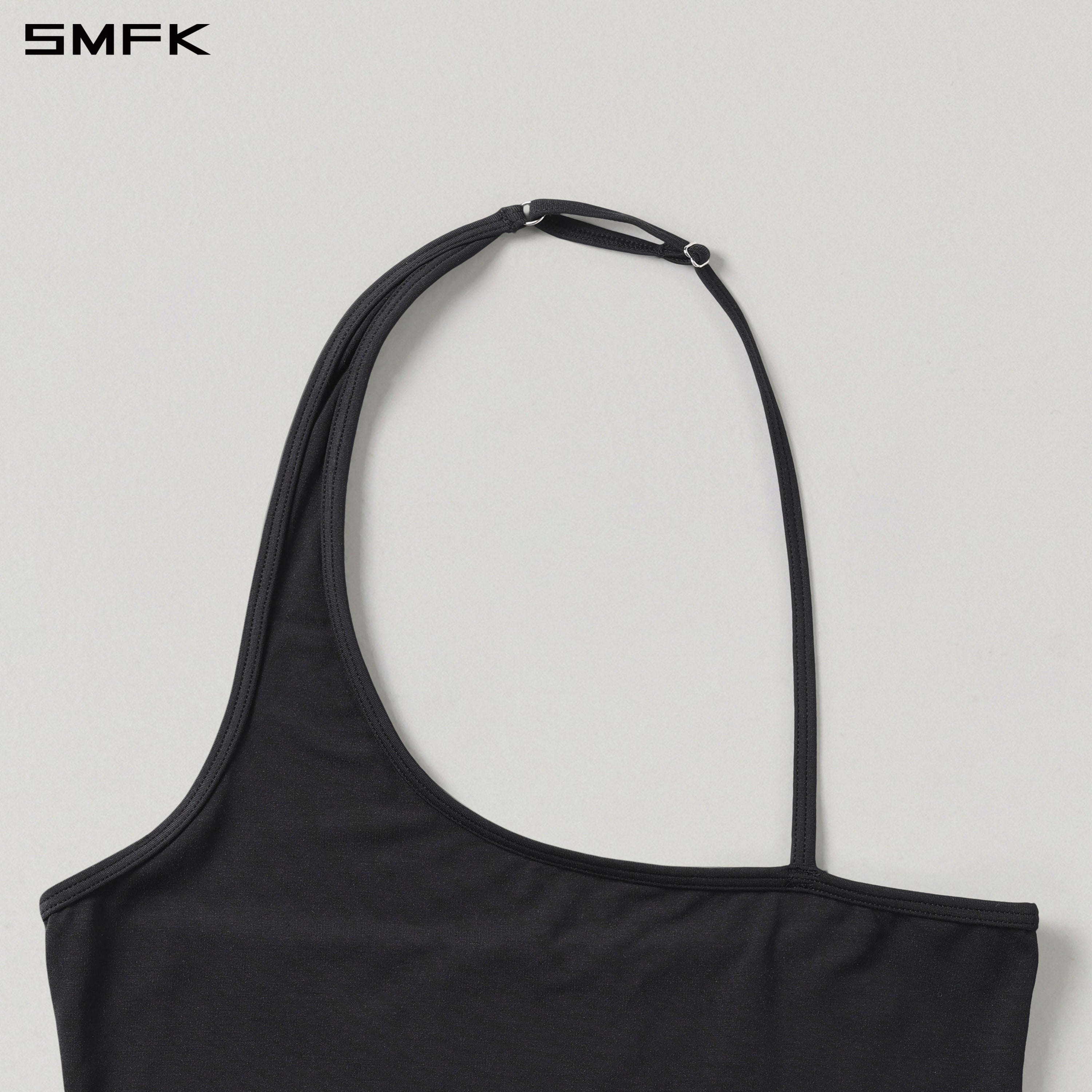 MIRAGE SIREN MIX SLIM CAMISOLE/LENZING MODAL+SILK WILD BLACK