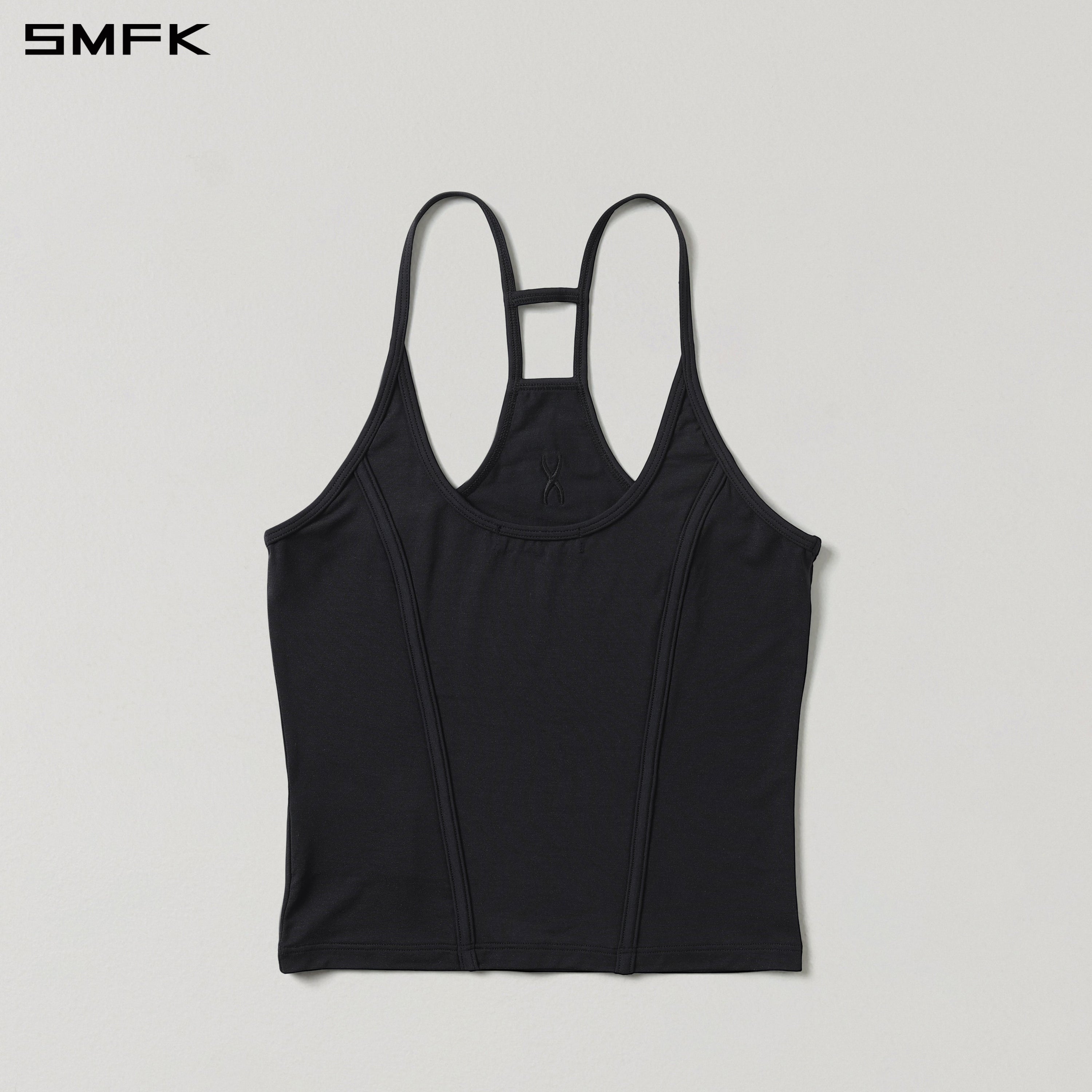 MIRAGE SIREN EVENING SLIM CAMISOLE/LENZING MODAL+SILK WILD BLACK
