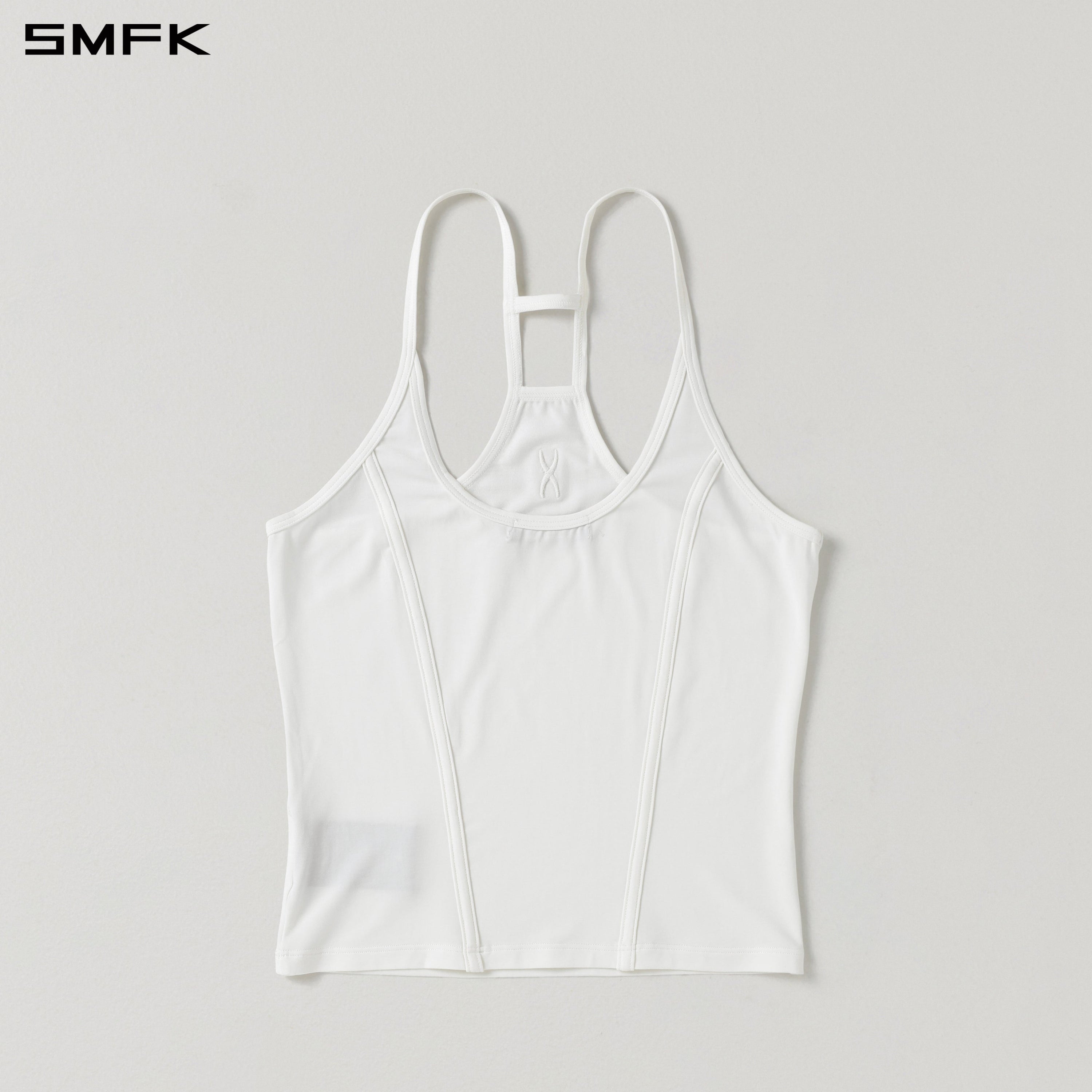 MIRAGE SIREN EVENING SLIM CAMISOLE/LENZING MODAL+SILK CLOUD WHITE