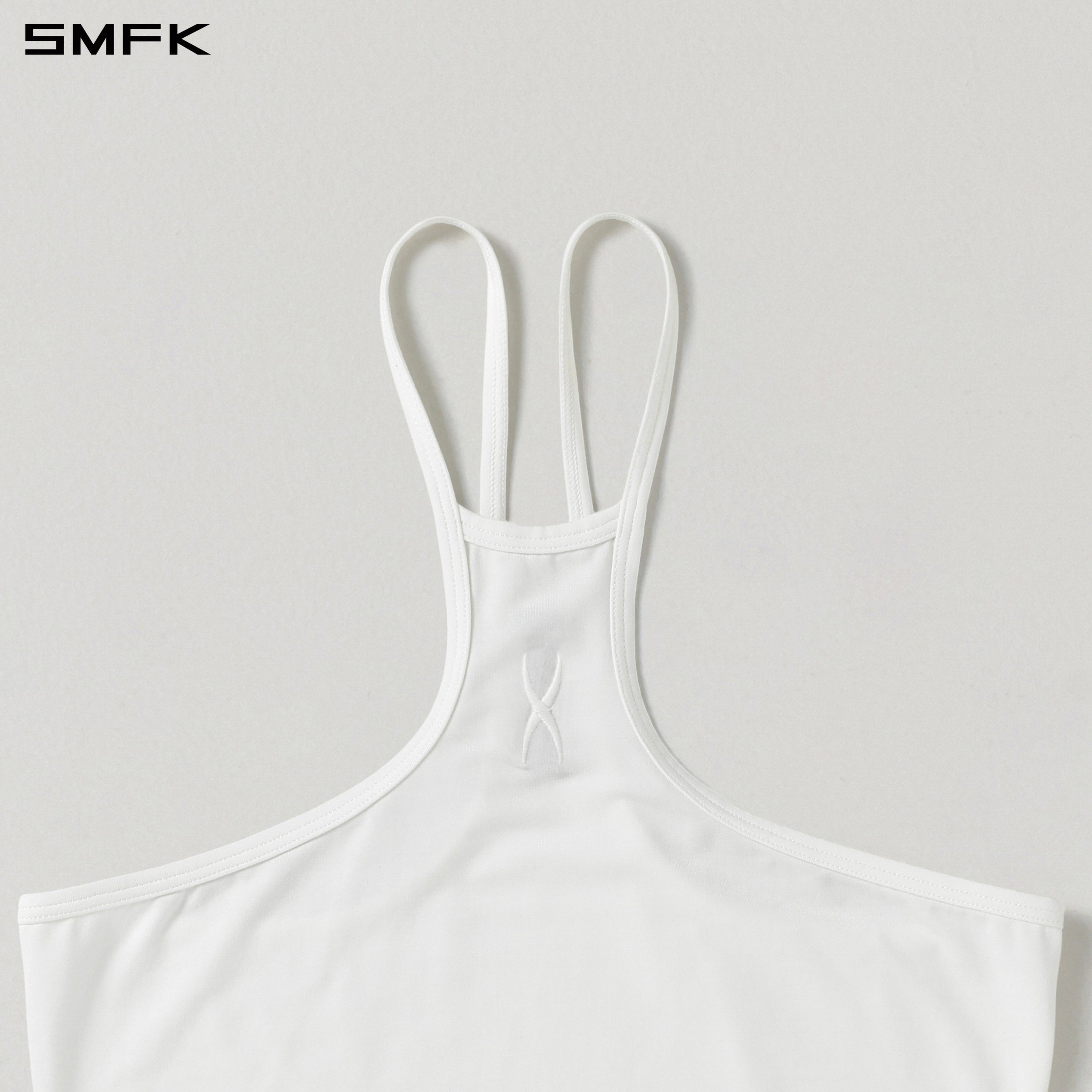 MIRAGE SIREN DOUBLE BACK CAMISOLE/LENZING MODAL+SILK CLOUD WHITE