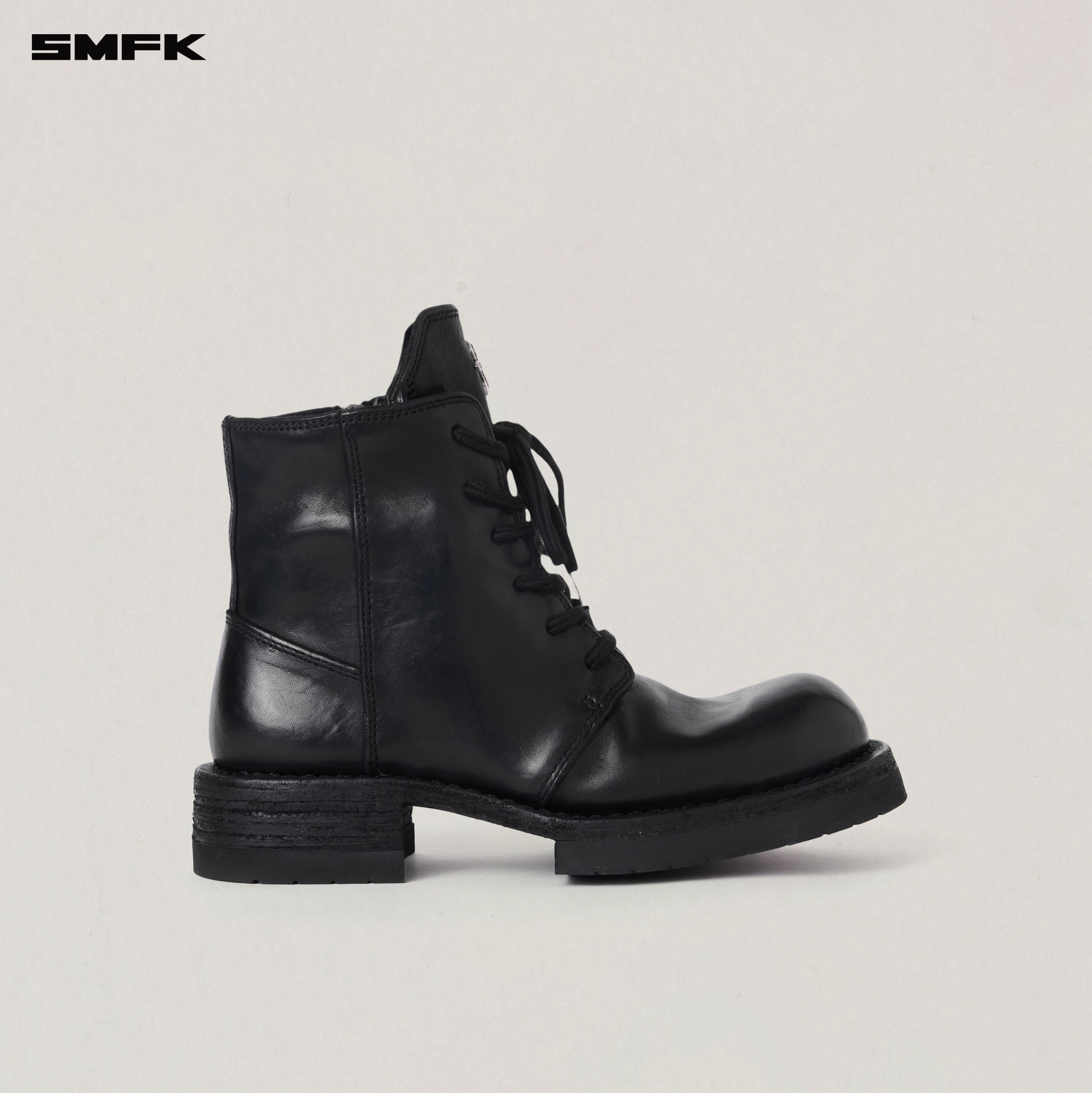 RAGE WILD ORIGIN GOODYEAR HORSE LEATHER RIDER BOOT WILD BLACK