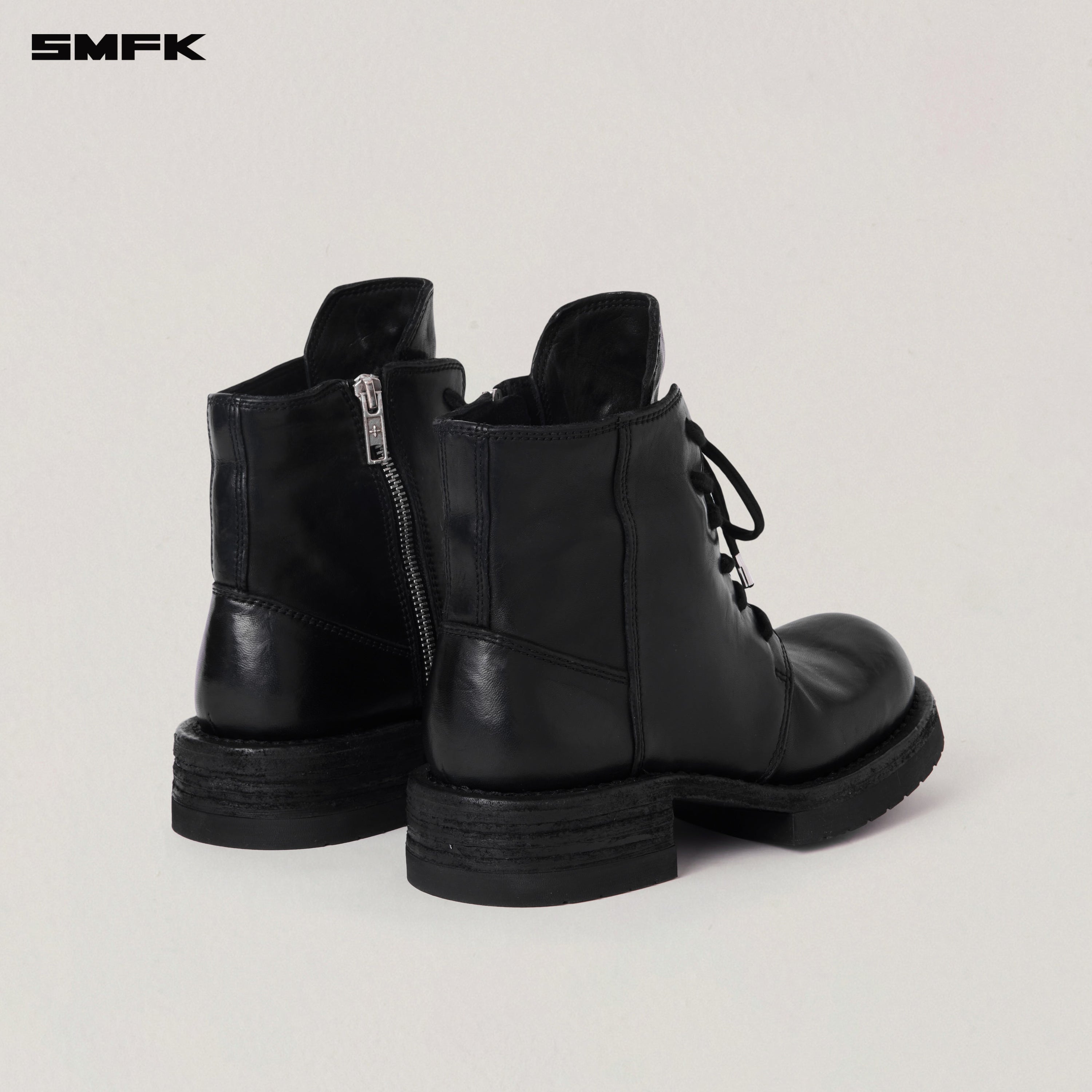 RAGE WILD ORIGIN GOODYEAR HORSE LEATHER RIDER BOOT WILD BLACK
