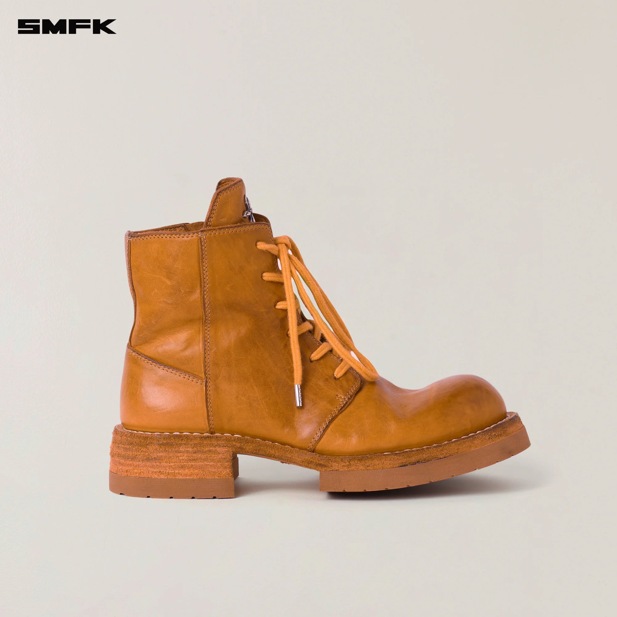 RAGE WILD ORIGIN GOODYEAR HORSE LEATHER MOTORCYCLE BOOTS GOLDEN SUN