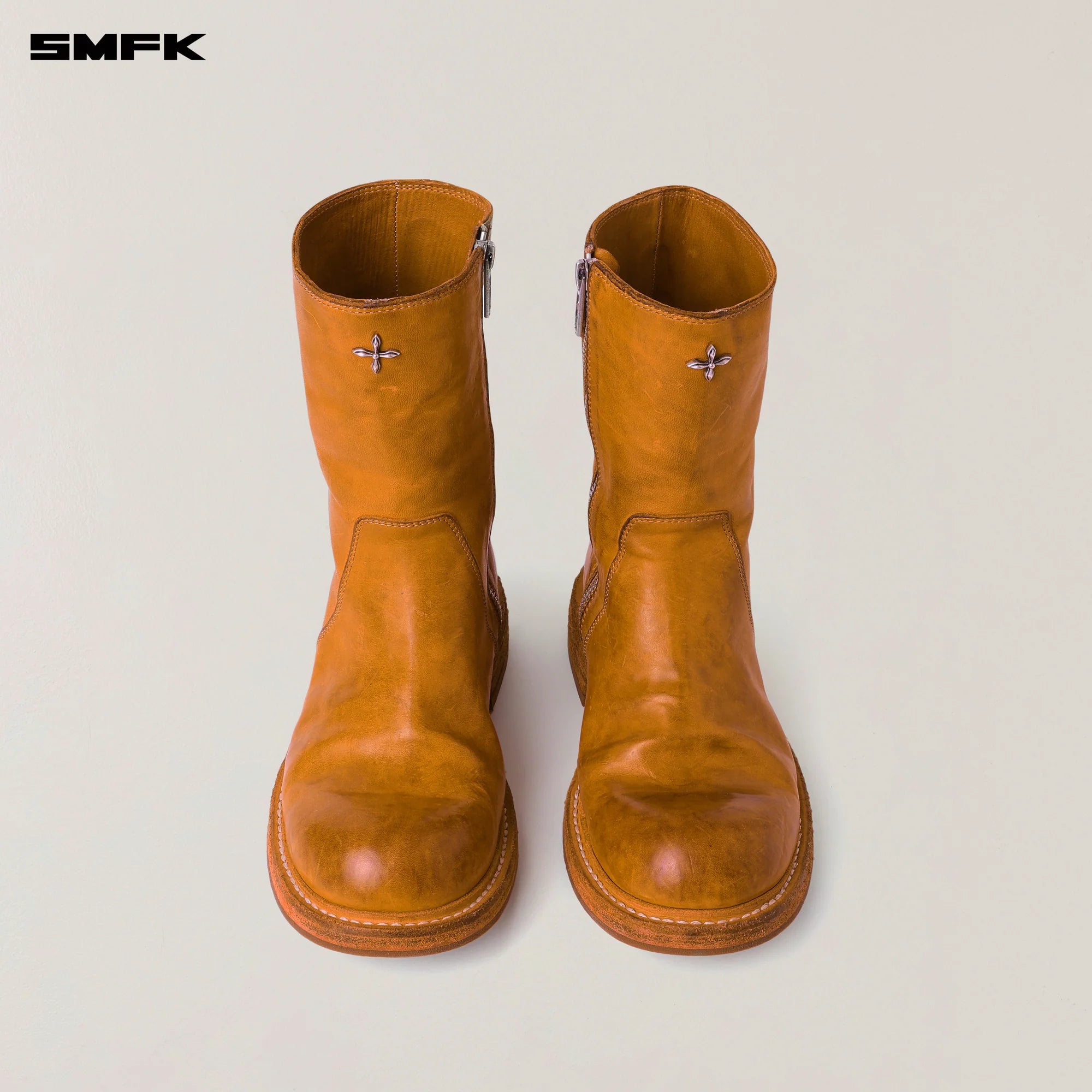 RAGE WILD ORIGIN GOODYEAR HORSE LEATHER RIDER BOOTS GOLDEN SUN